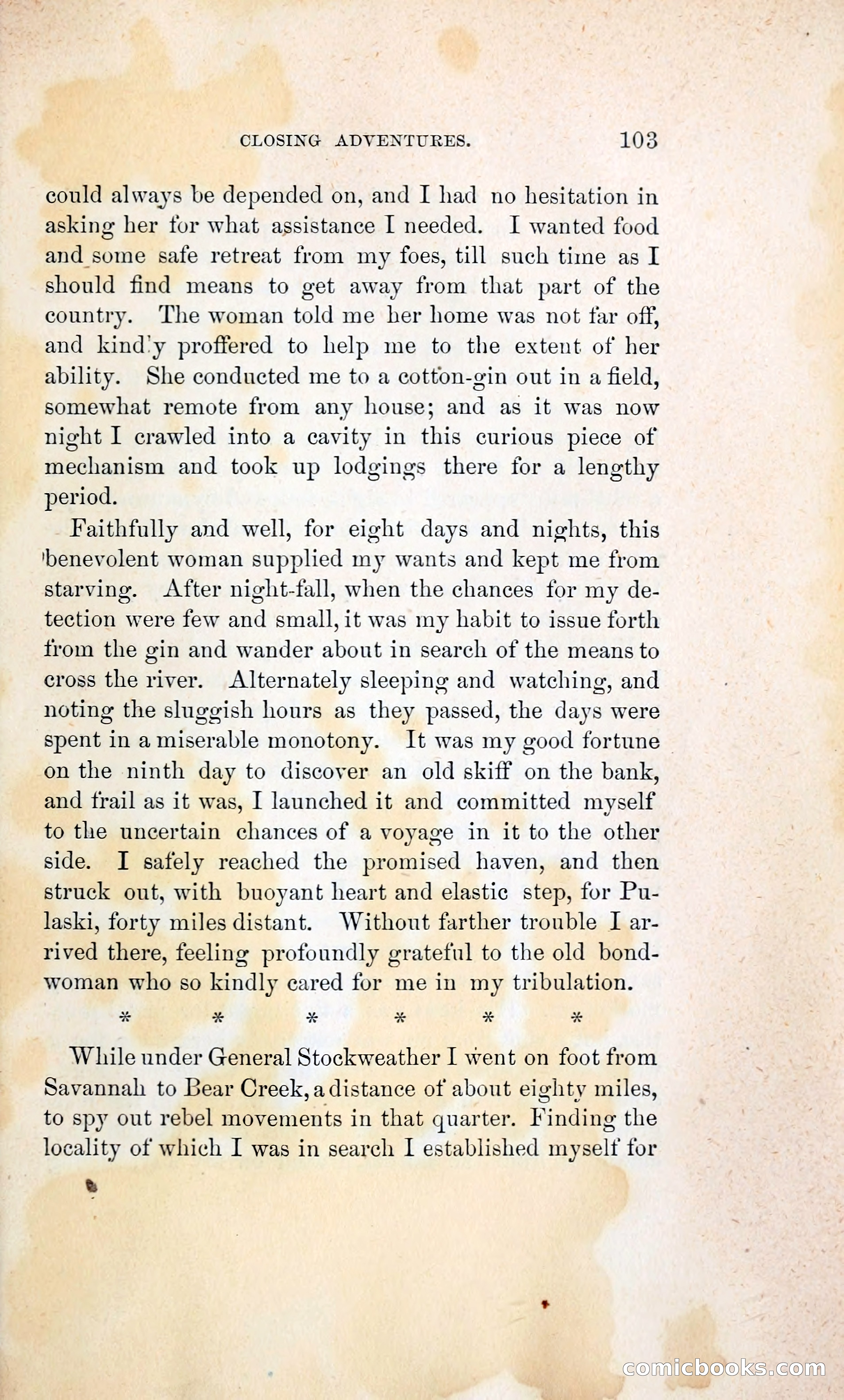 Thrilling Adventures of William Callender, a Union Spy from Des Moines — page 112 of 129