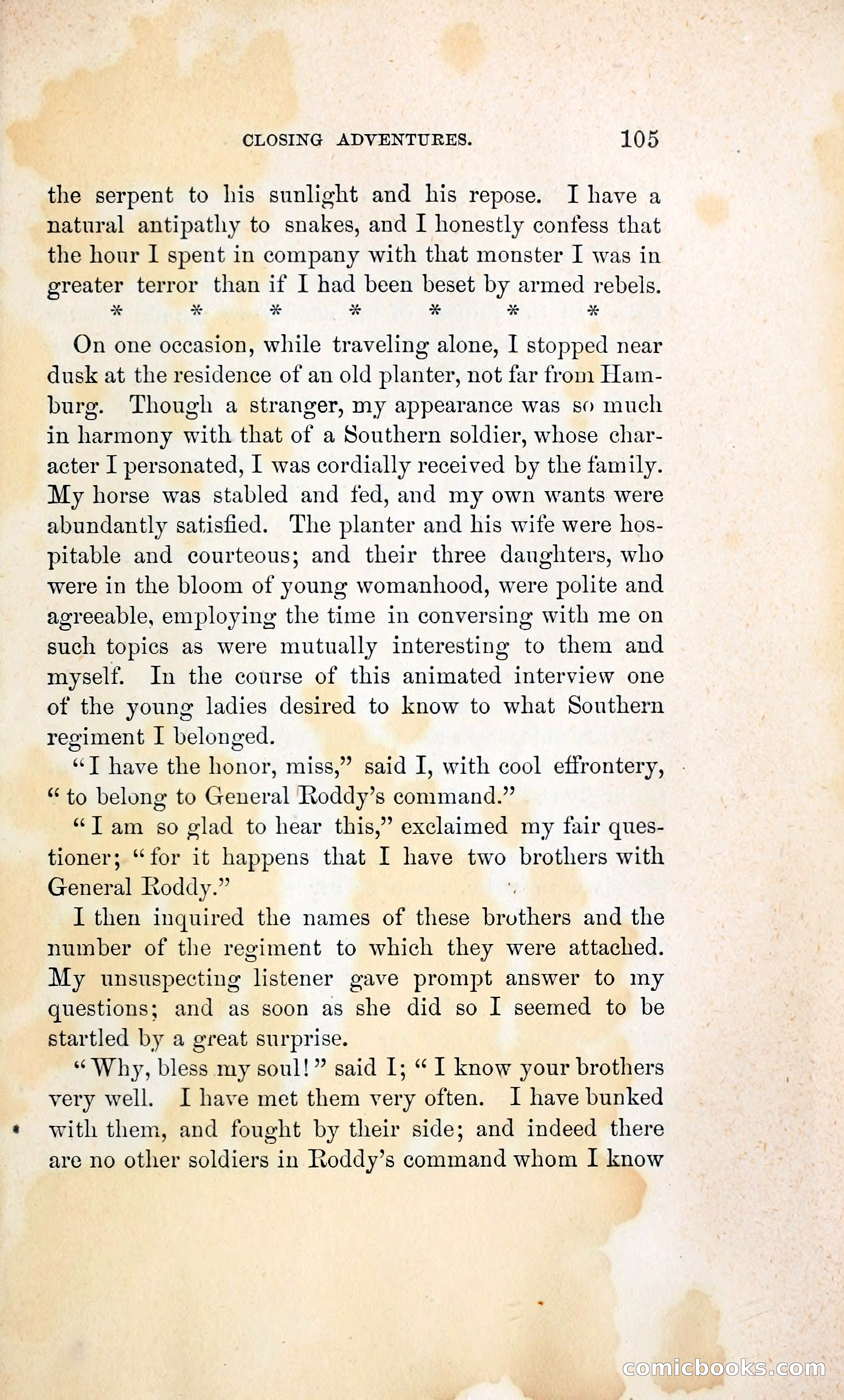 Thrilling Adventures of William Callender, a Union Spy from Des Moines — page 114 of 129