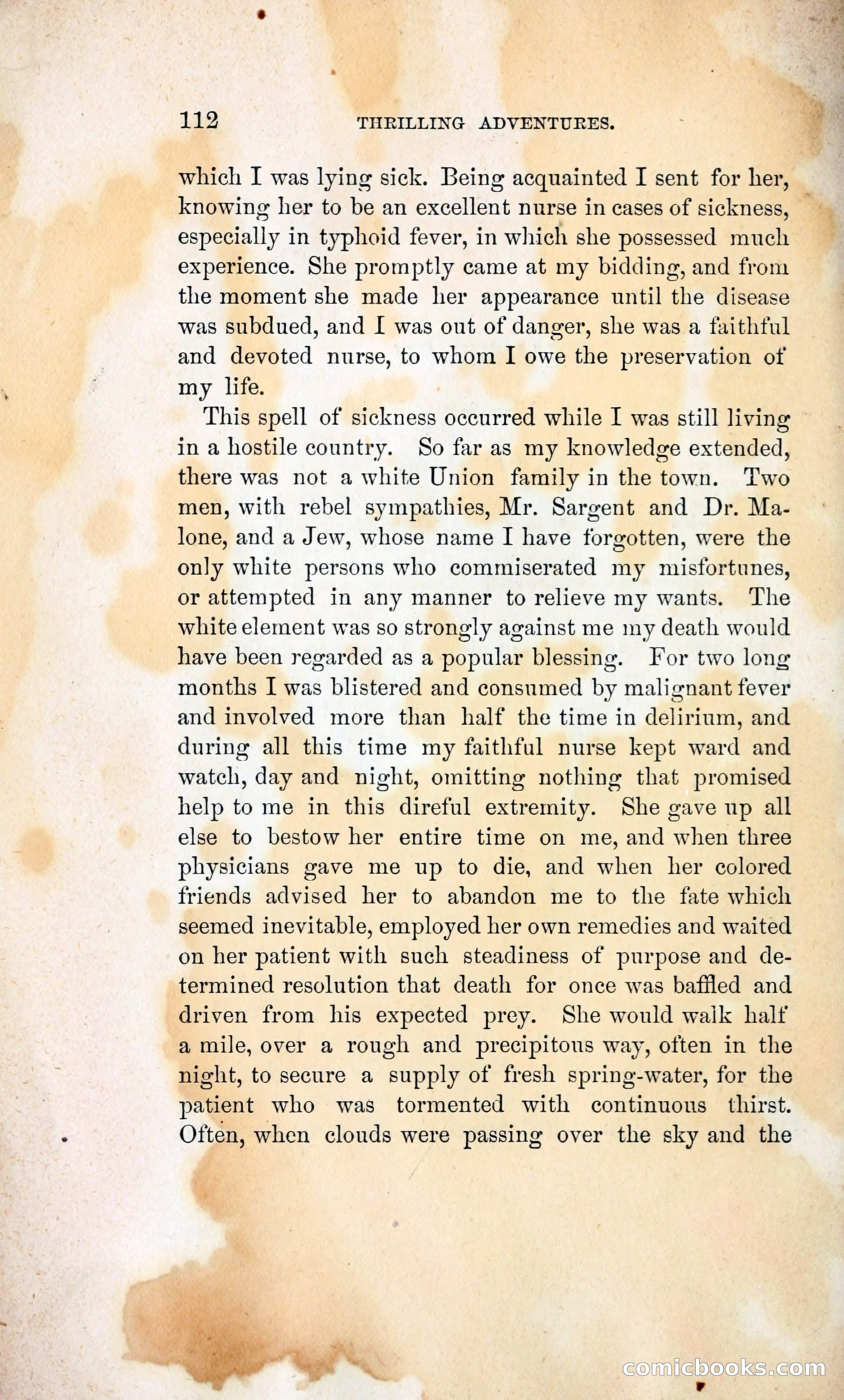 Thrilling Adventures of William Callender, a Union Spy from Des Moines — page 121 of 129