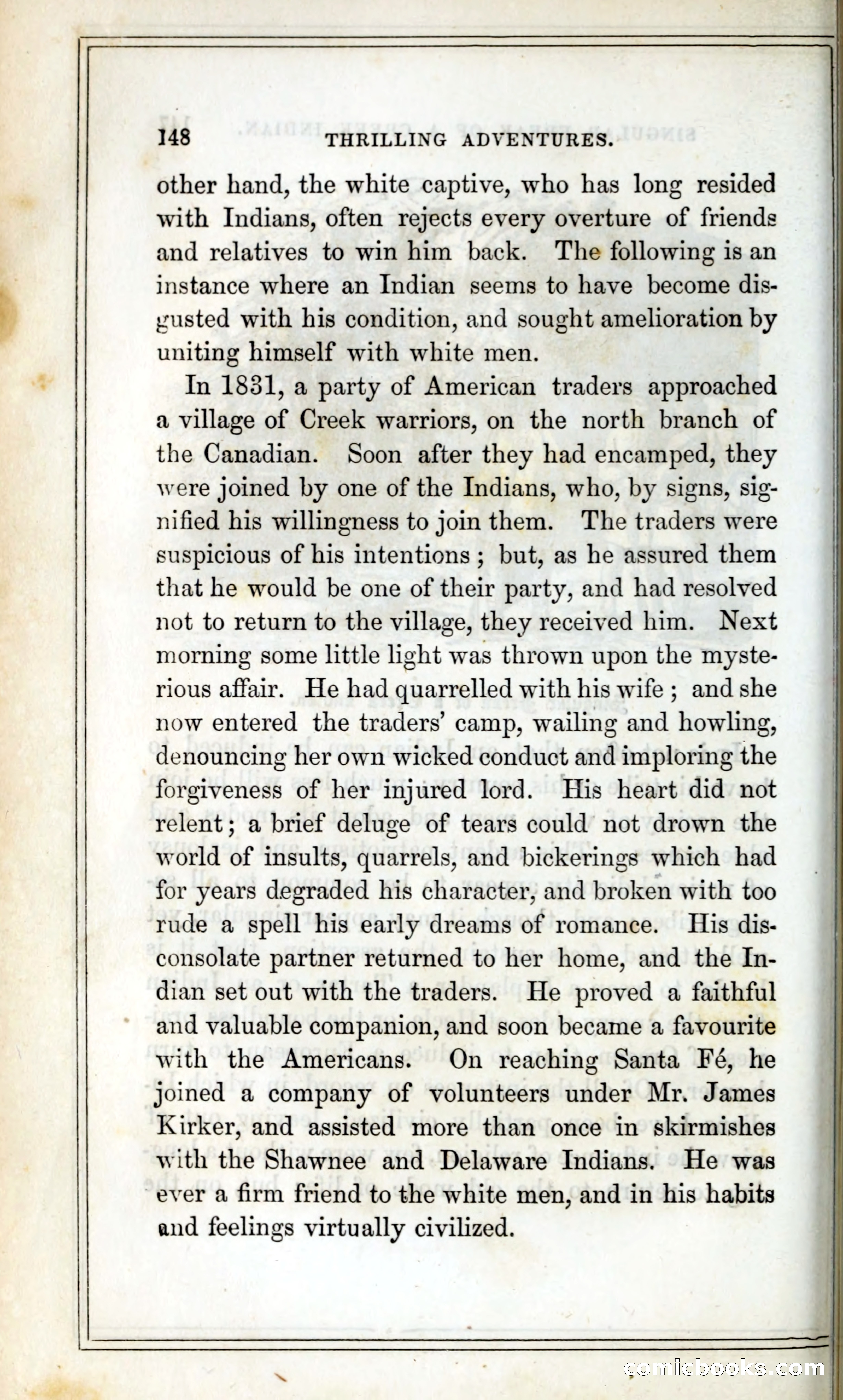 Thrilling Adventures Among the Indians — page 161 of 393