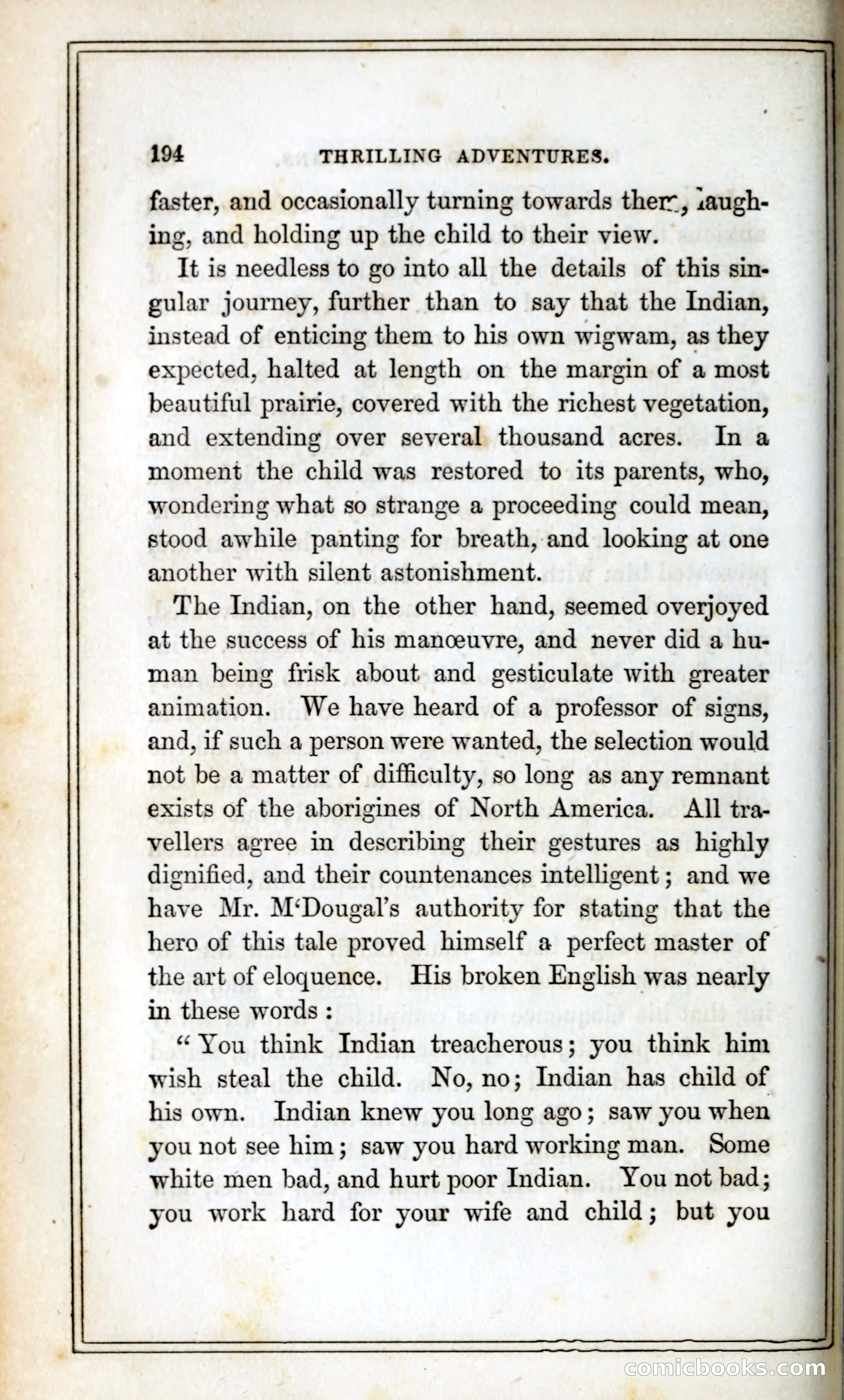 Thrilling Adventures Among the Indians — page 207 of 393