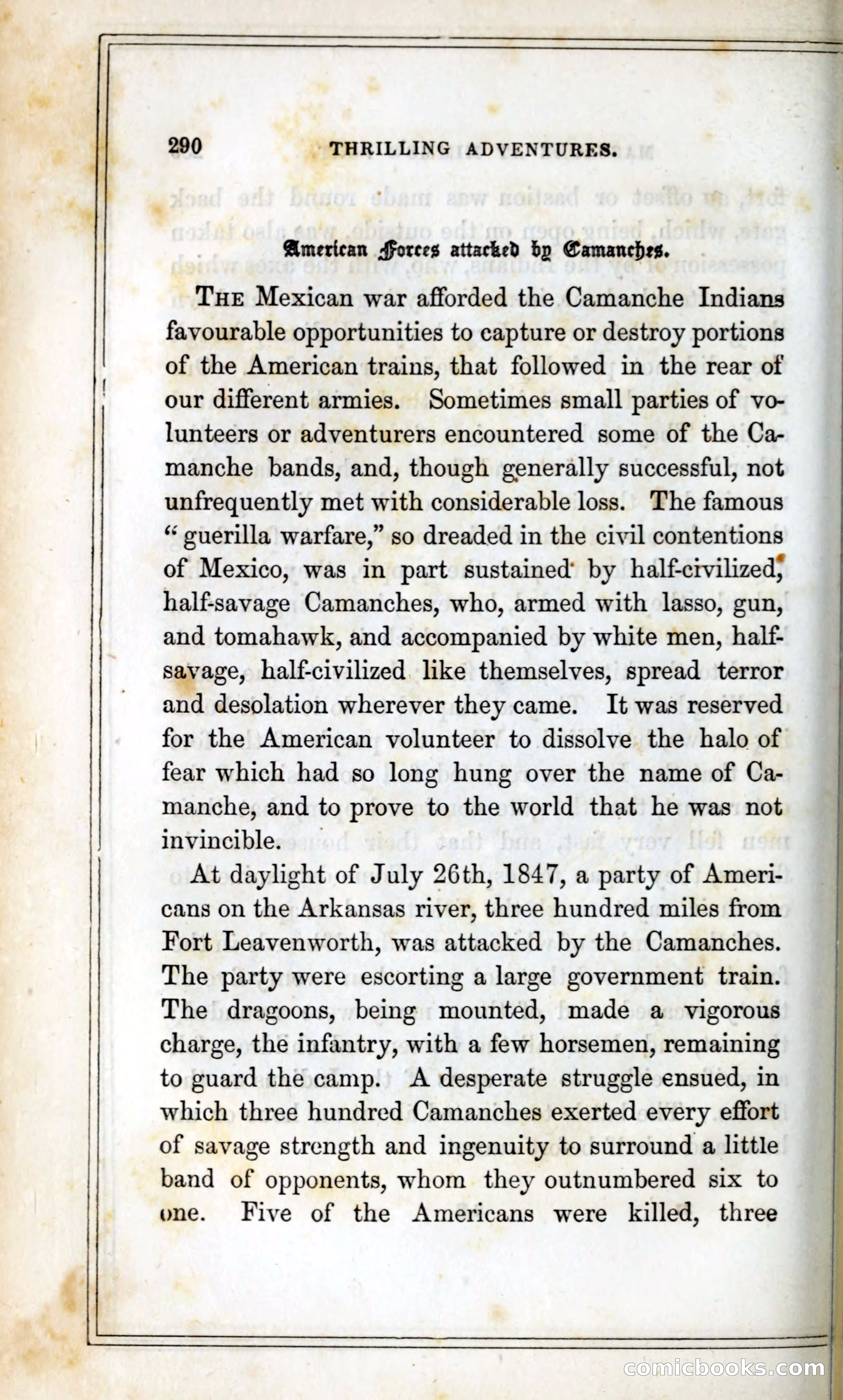 Thrilling Adventures Among the Indians — page 303 of 393