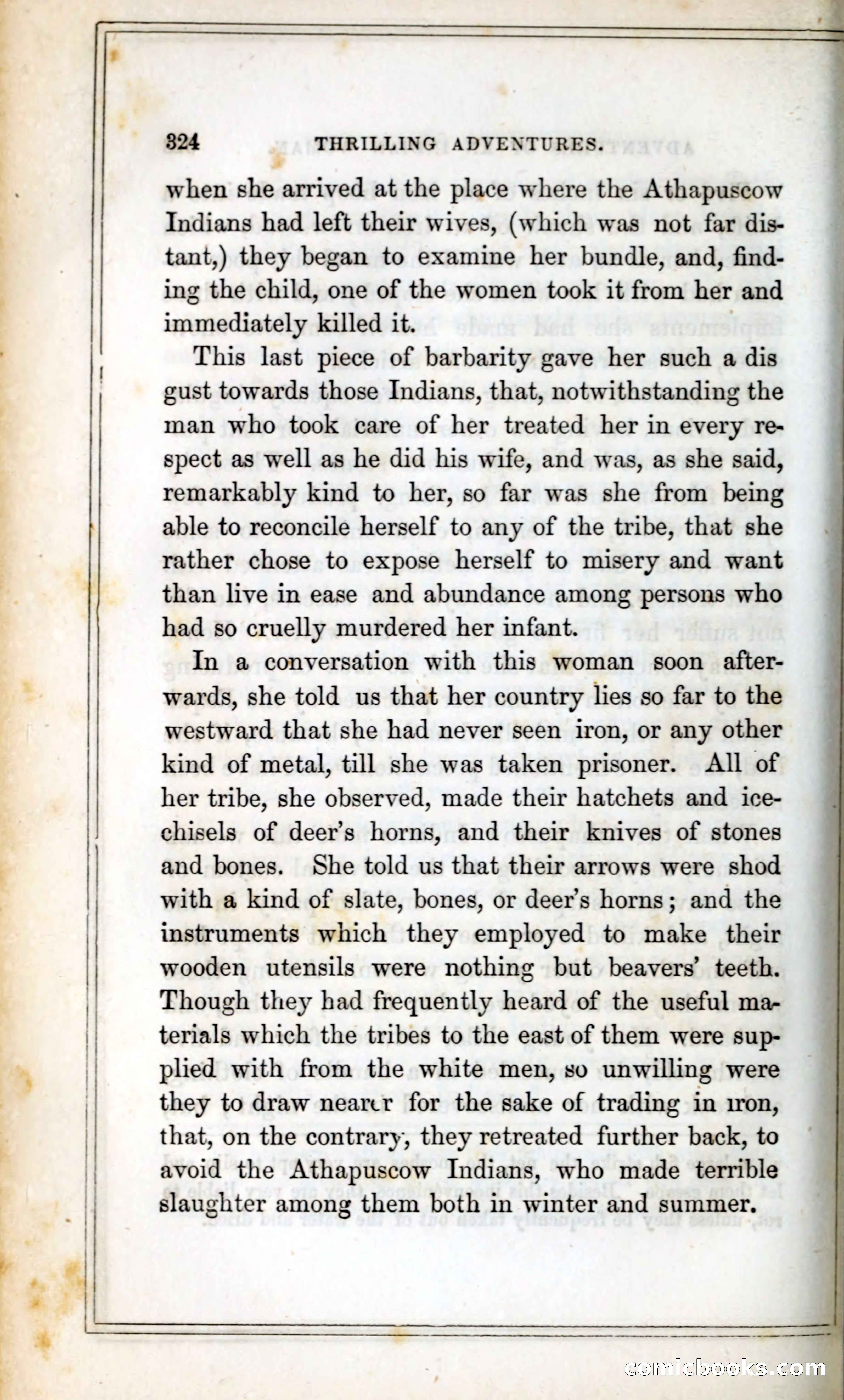 Thrilling Adventures Among the Indians — page 337 of 393