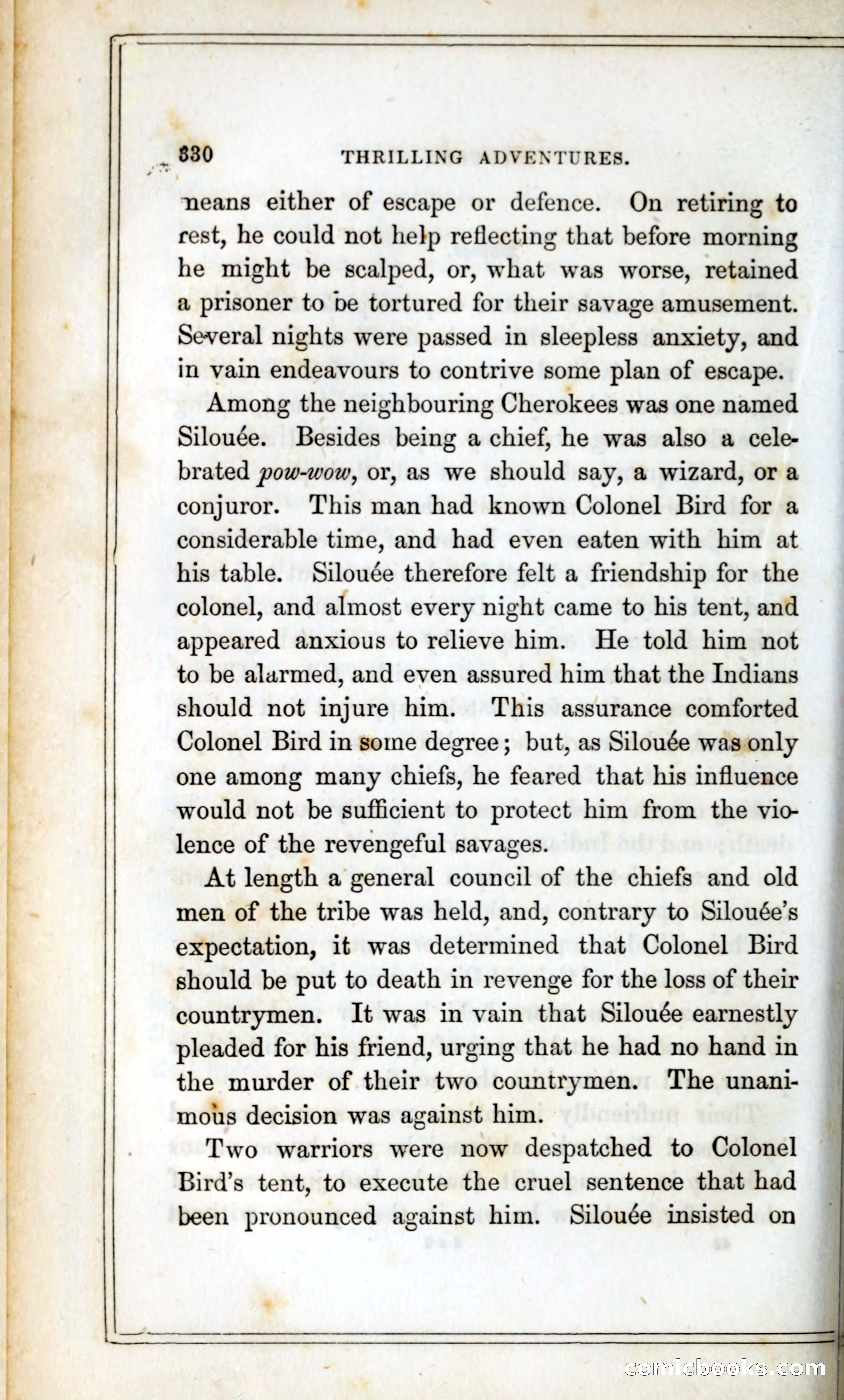 Thrilling Adventures Among the Indians — page 343 of 393