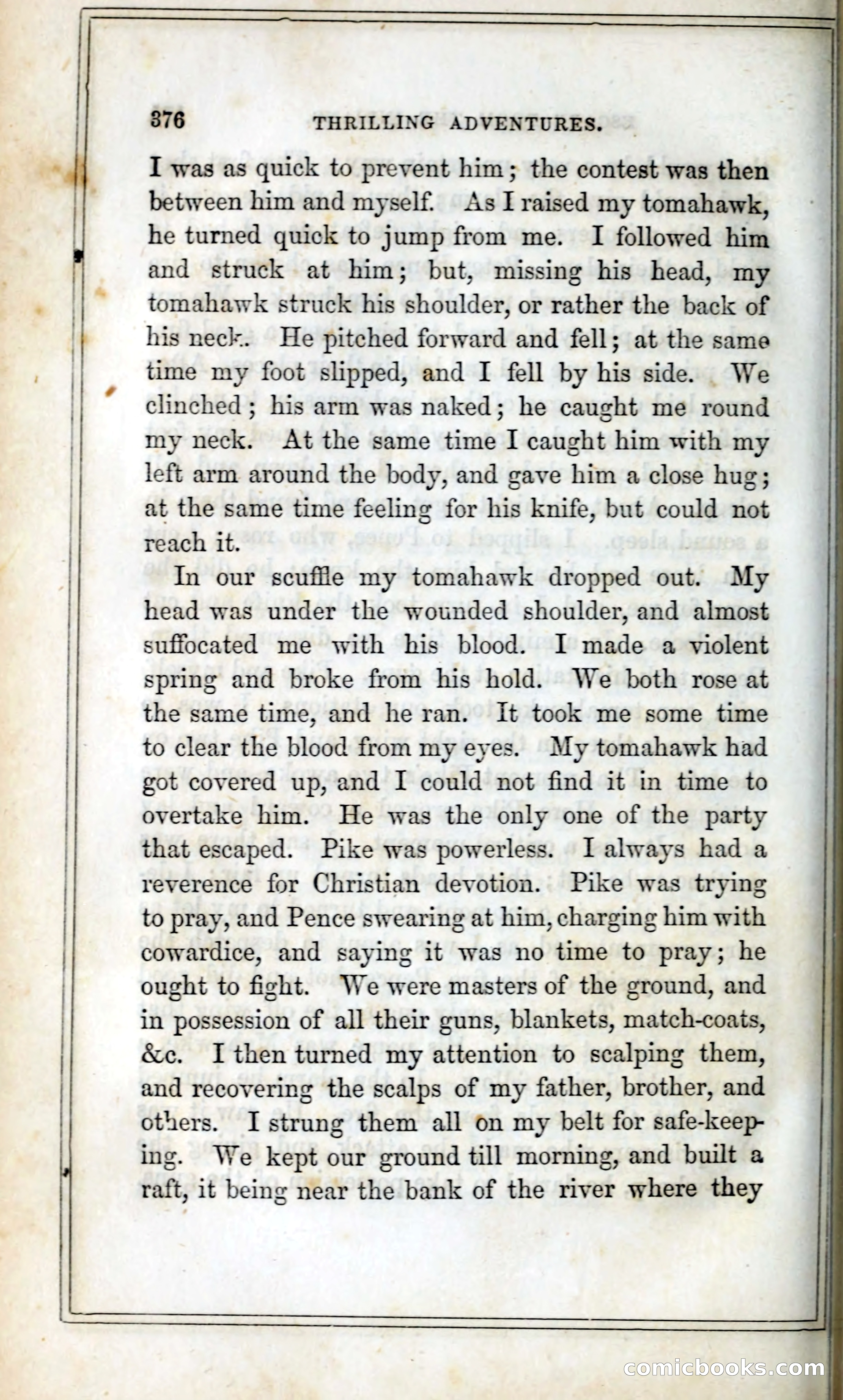 Thrilling Adventures Among the Indians — page 389 of 393