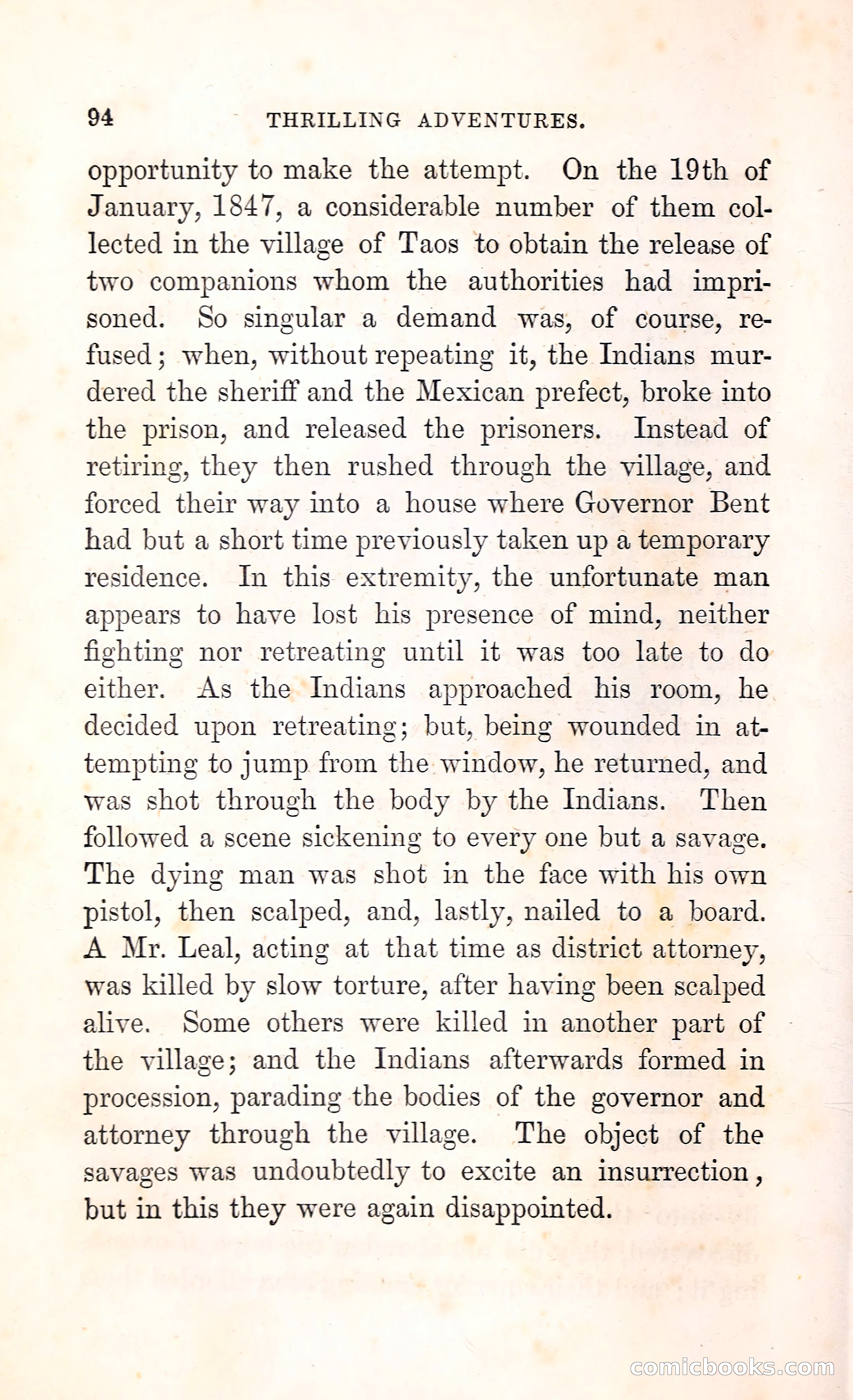 Thrilling Adventures Among the Indians — page 107 of 396