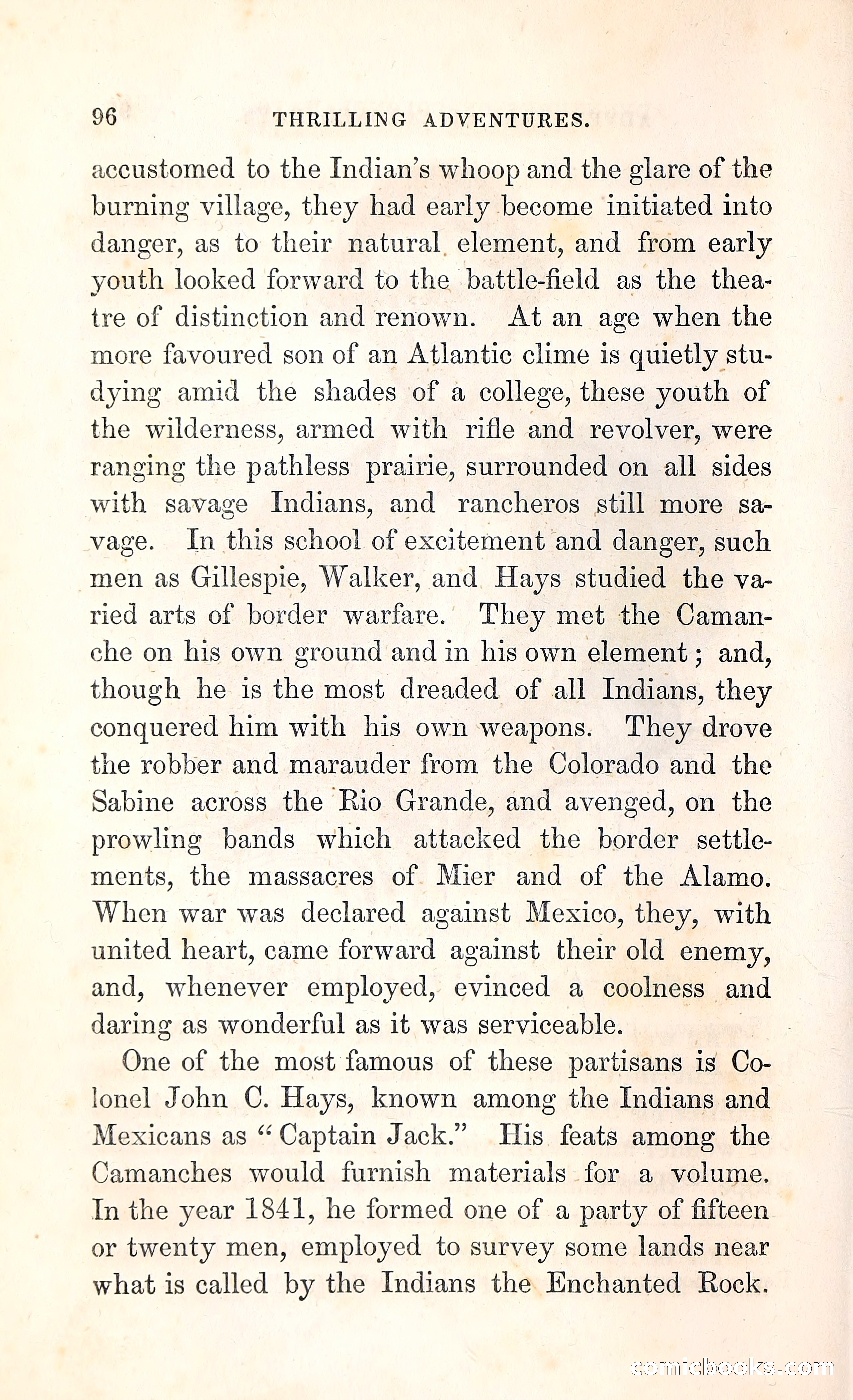 Thrilling Adventures Among the Indians — page 109 of 396