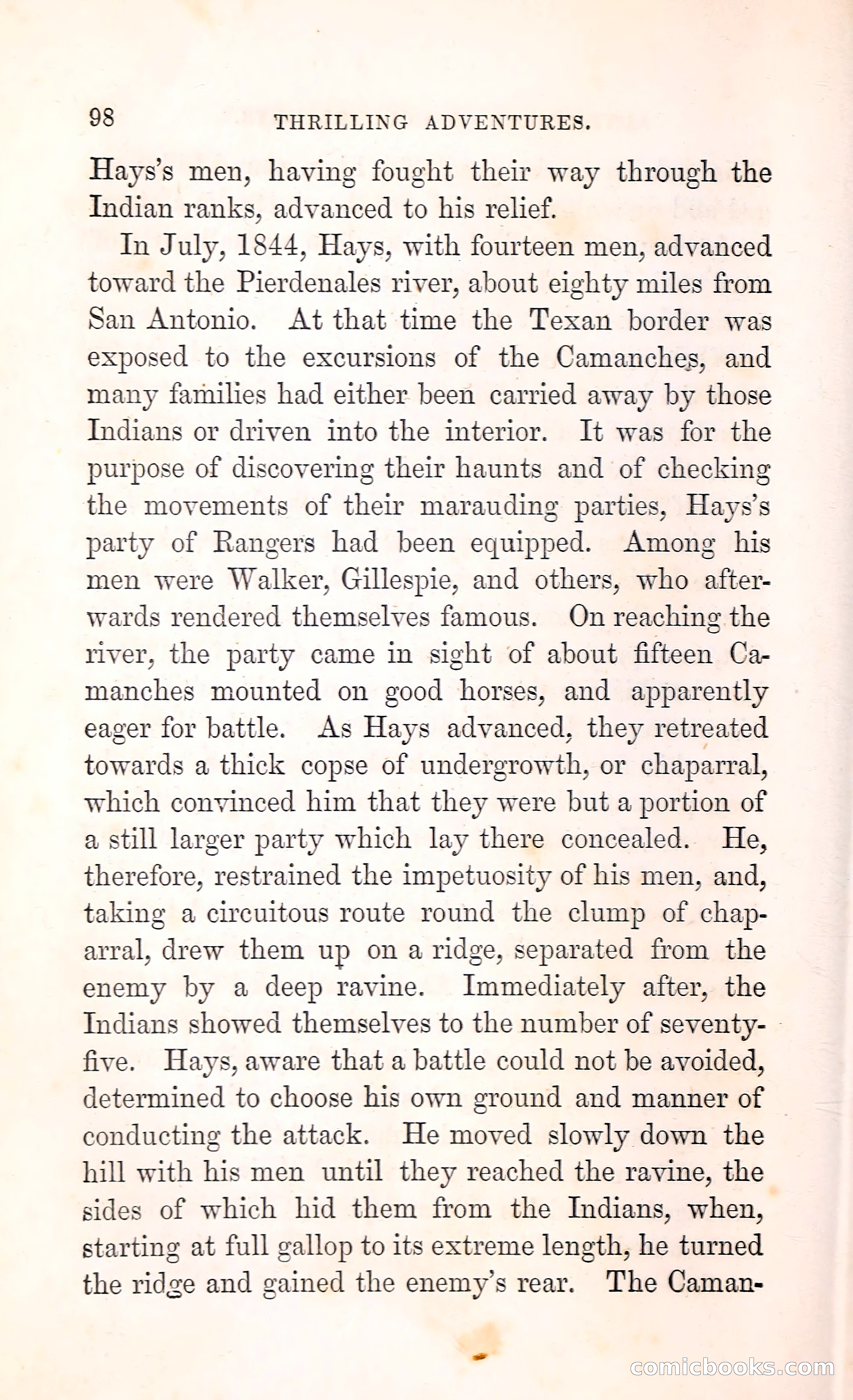 Thrilling Adventures Among the Indians — page 111 of 396