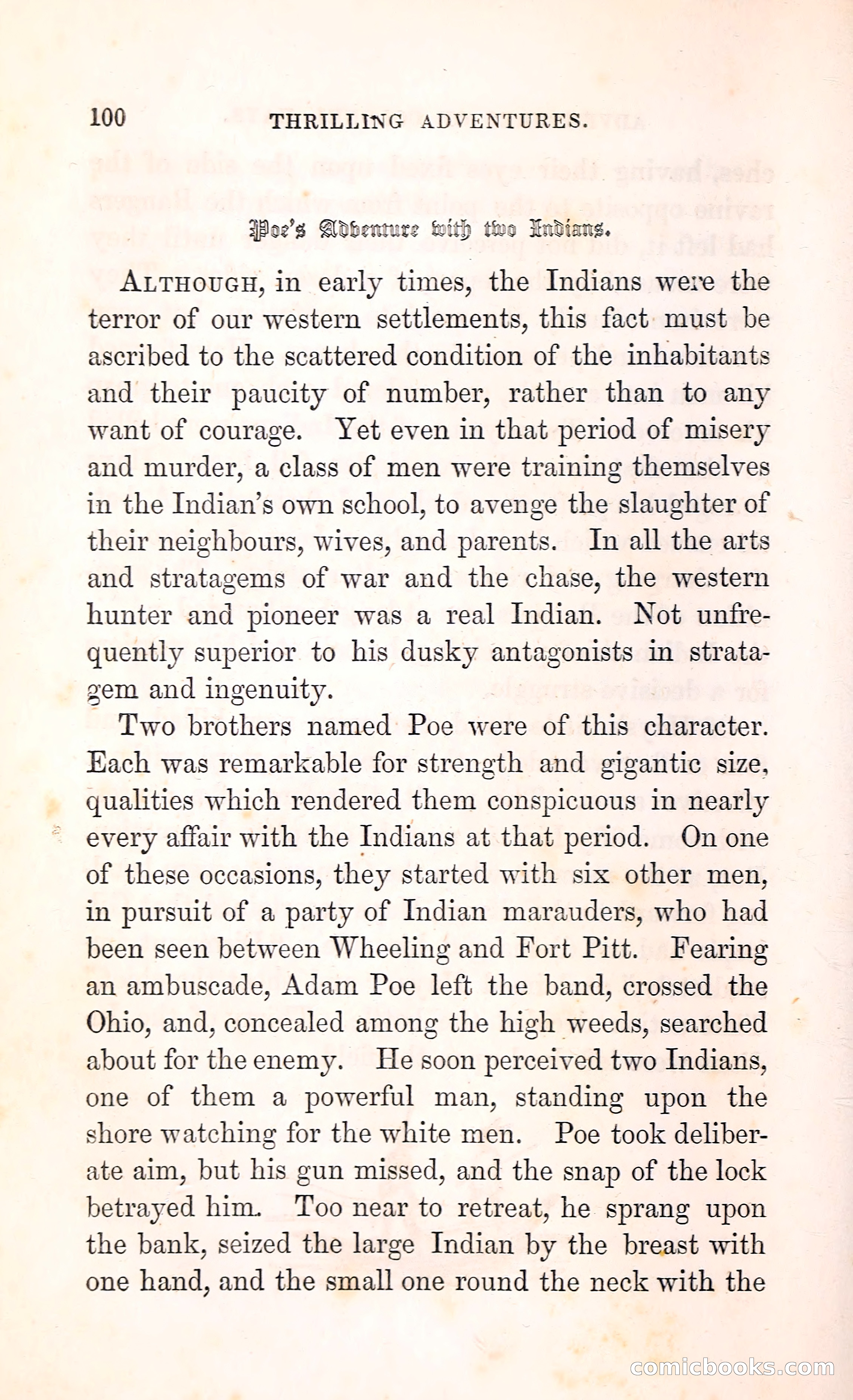 Thrilling Adventures Among the Indians — page 113 of 396