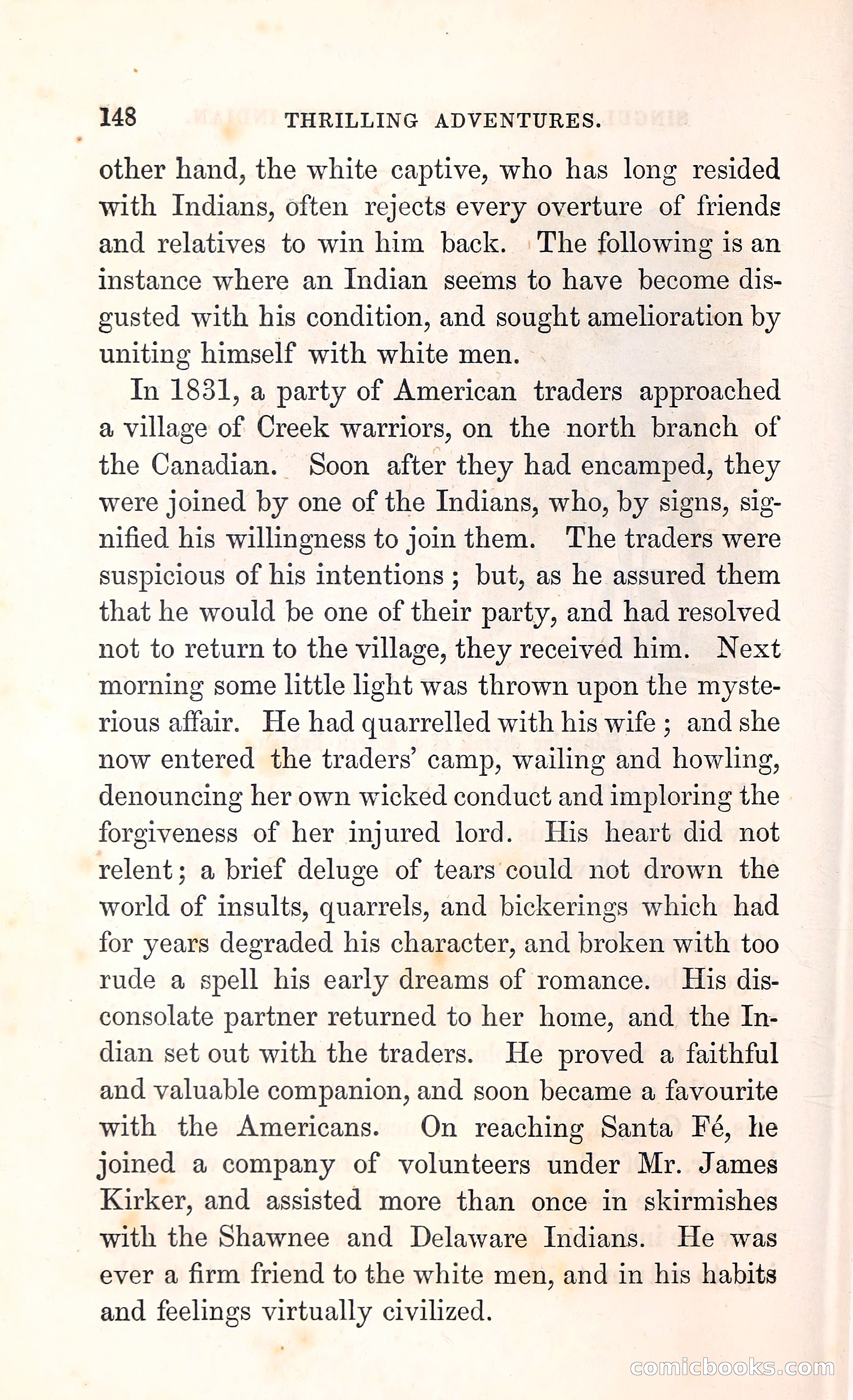 Thrilling Adventures Among the Indians — page 161 of 396