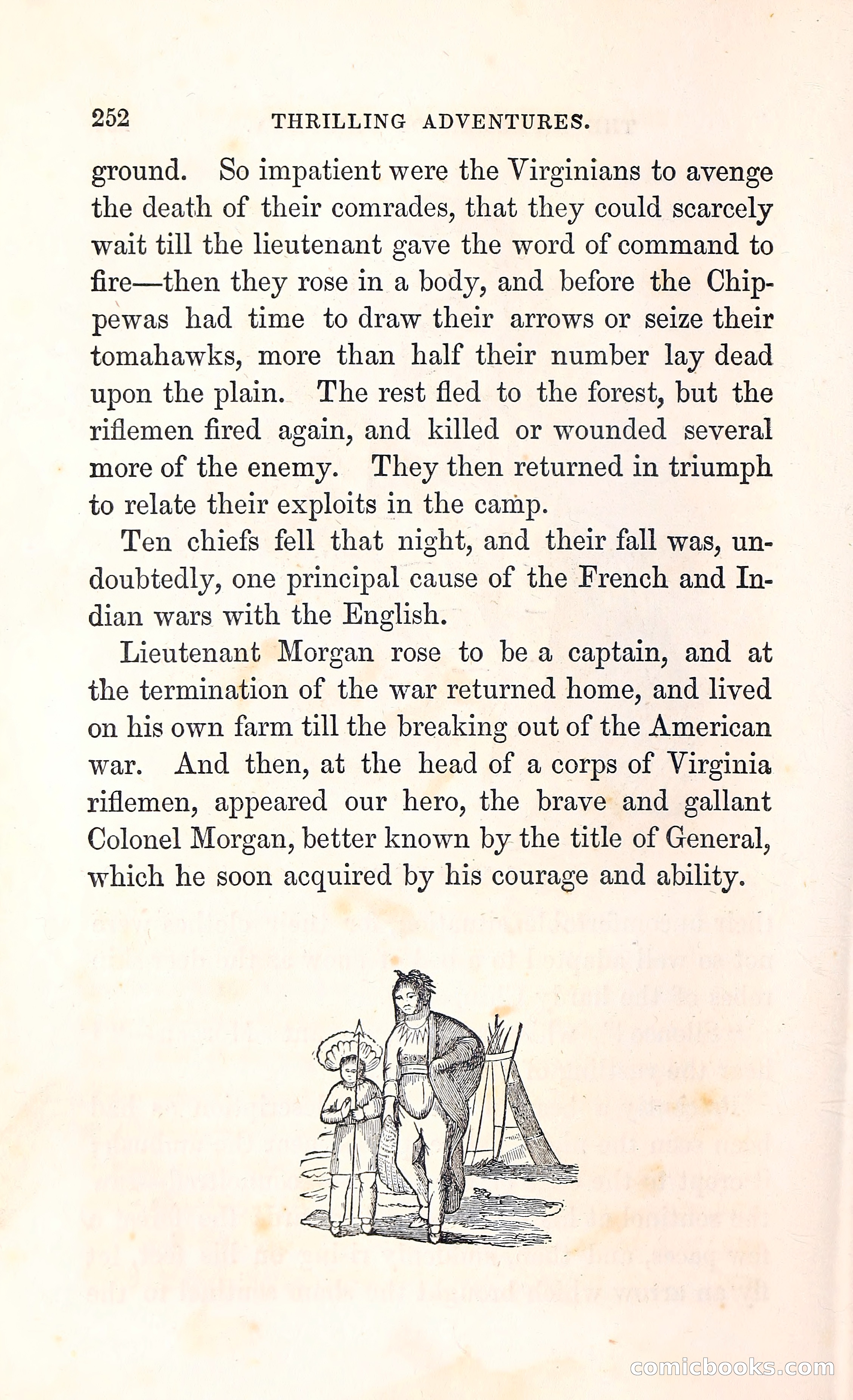 Thrilling Adventures Among the Indians — page 265 of 396