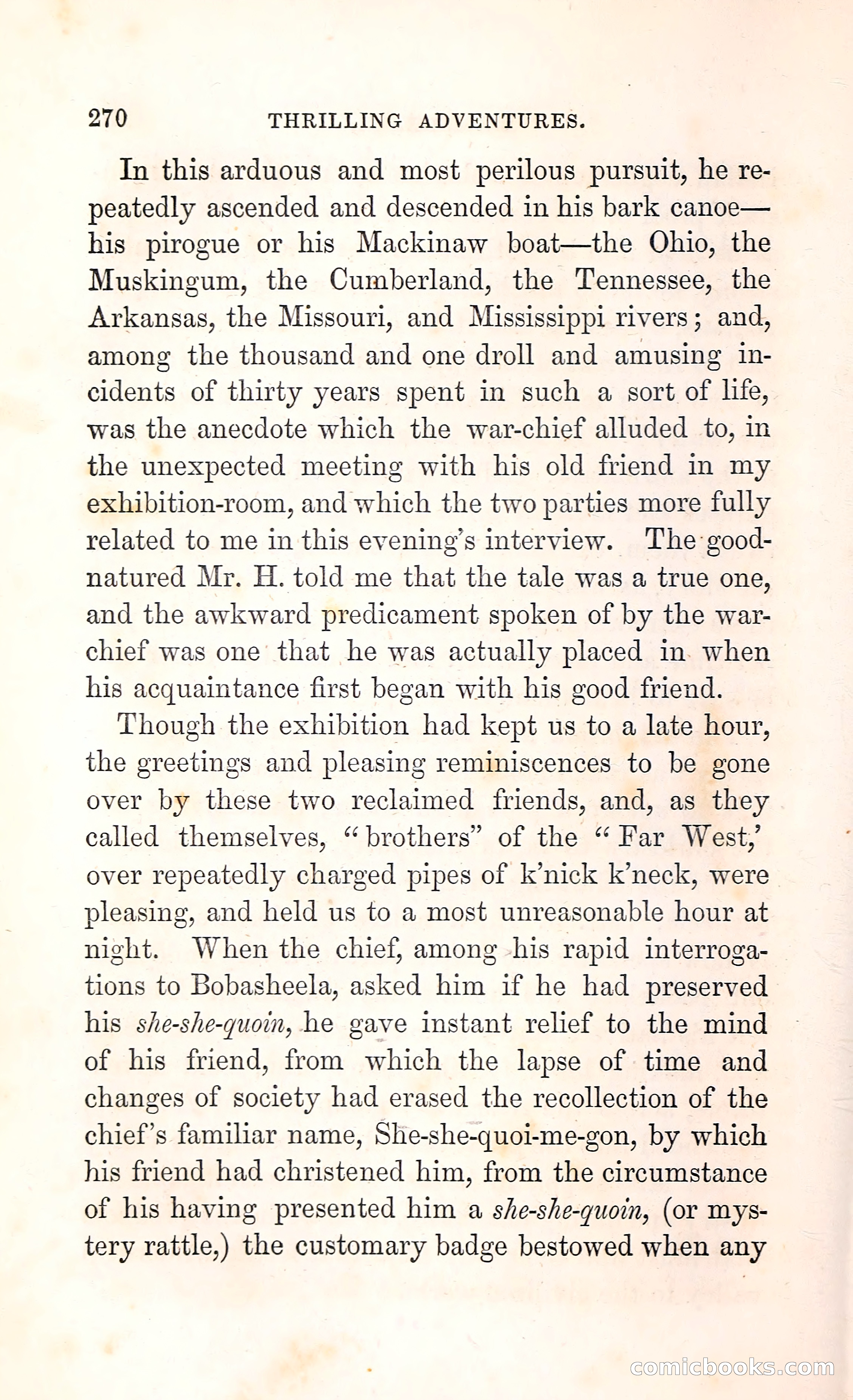 Thrilling Adventures Among the Indians — page 283 of 396
