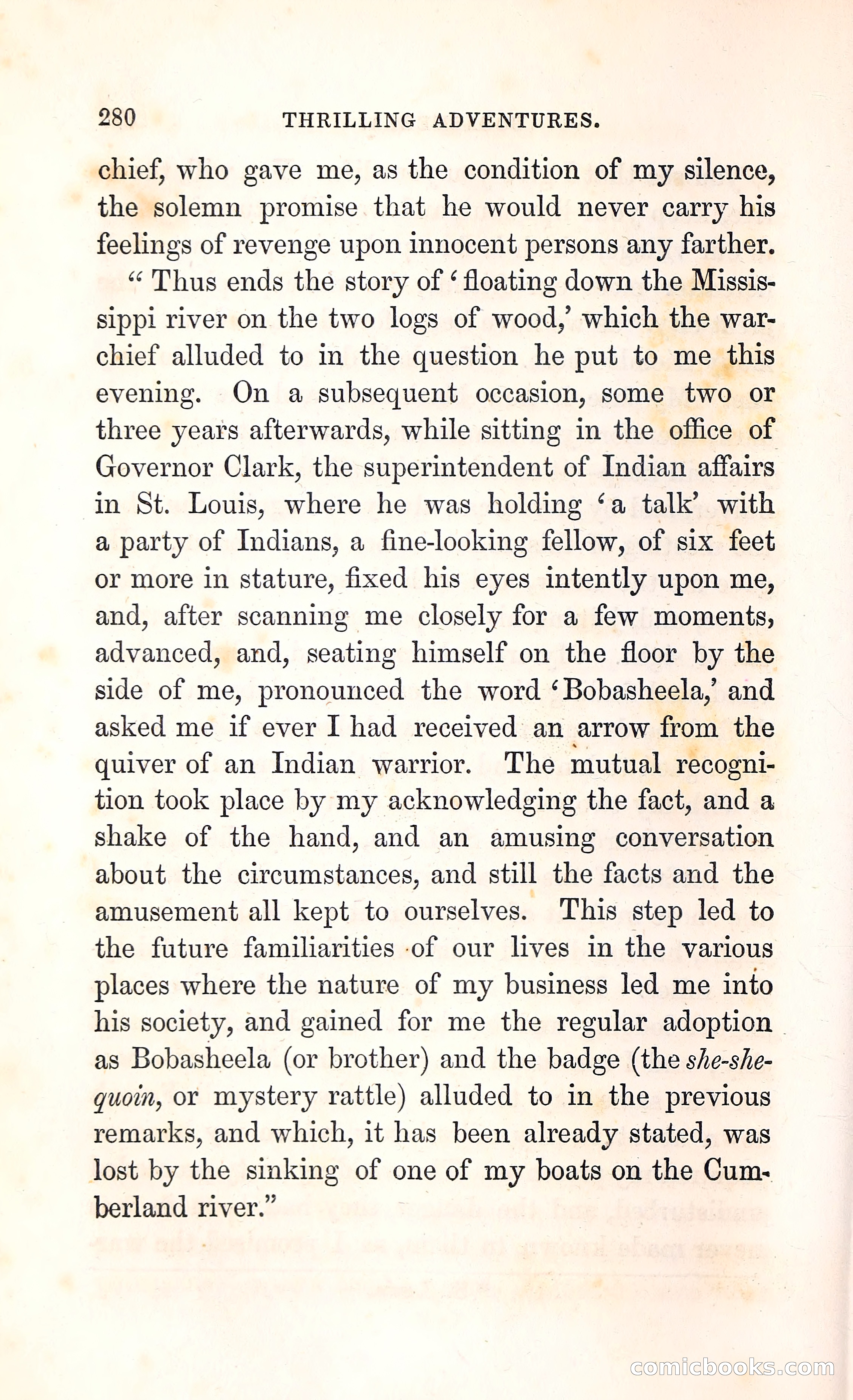 Thrilling Adventures Among the Indians — page 293 of 396