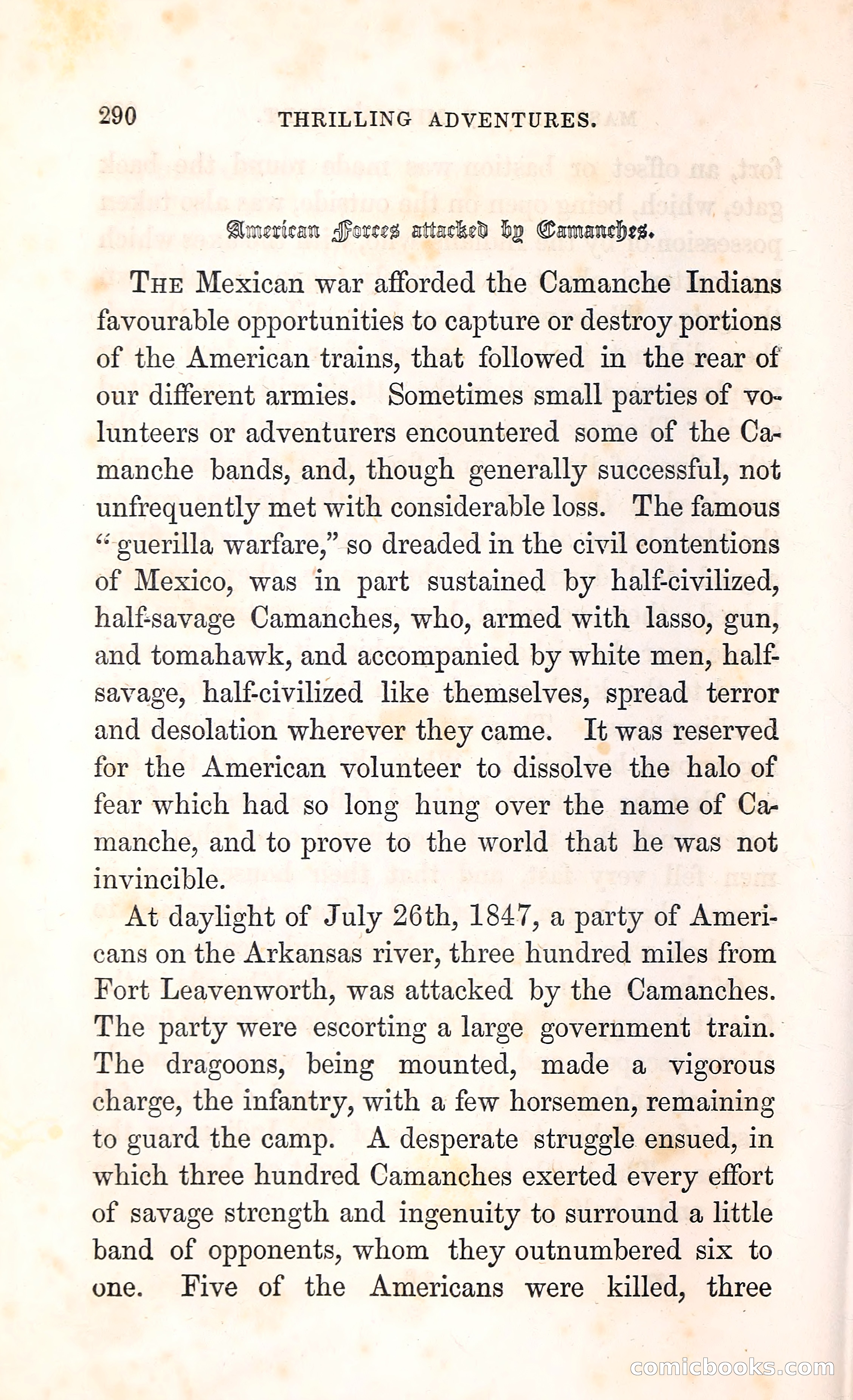Thrilling Adventures Among the Indians — page 303 of 396
