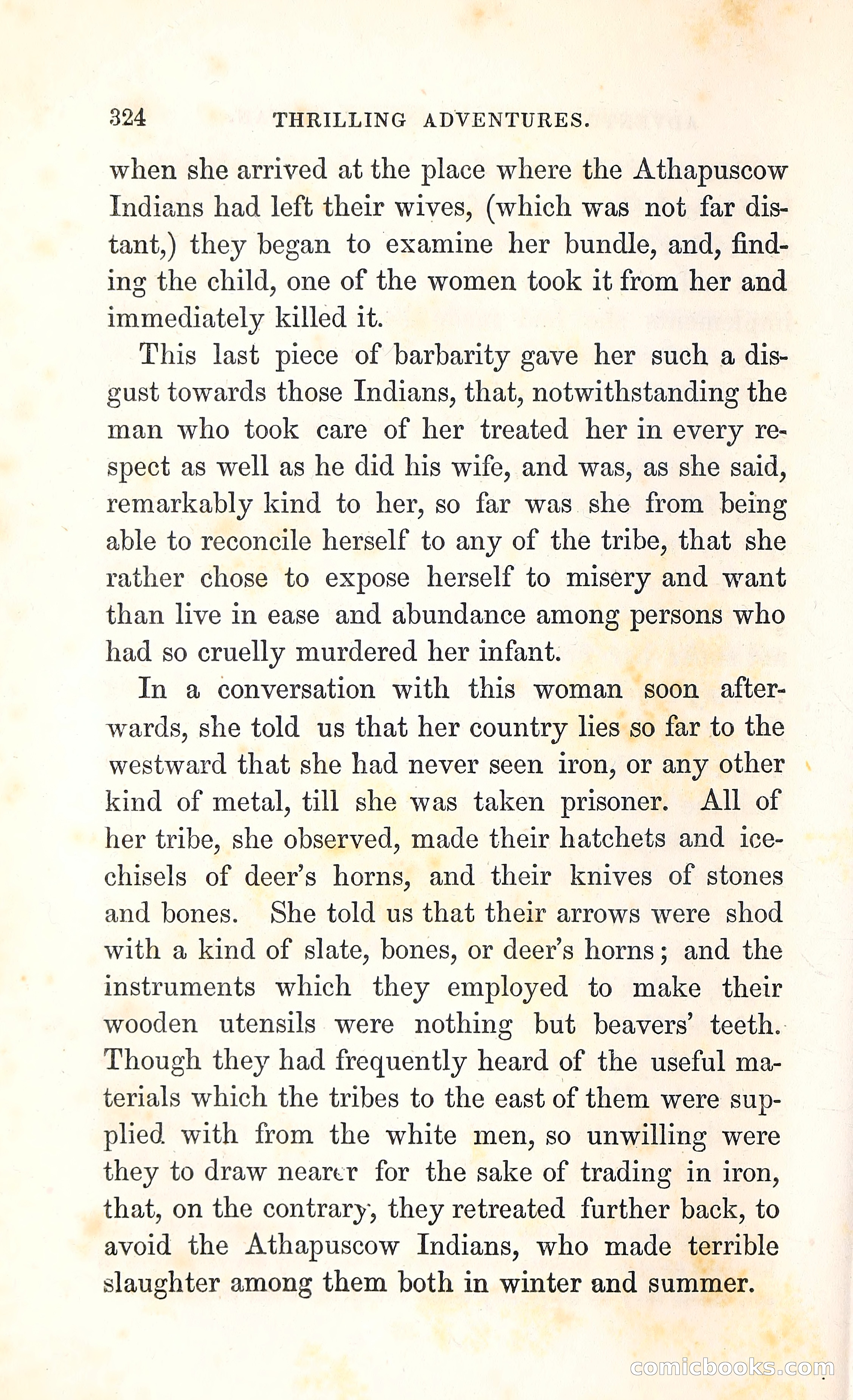 Thrilling Adventures Among the Indians — page 337 of 396