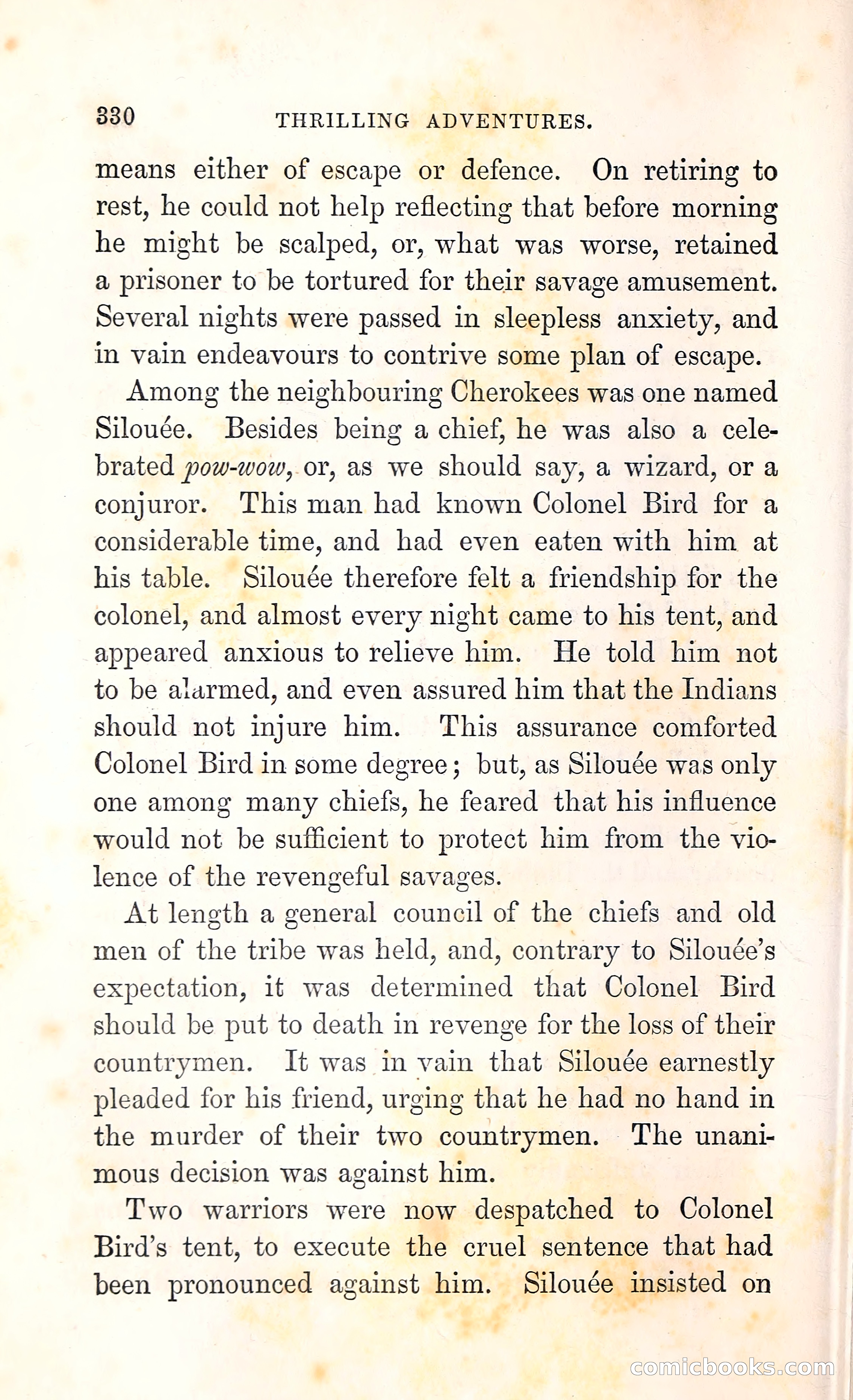 Thrilling Adventures Among the Indians — page 343 of 396