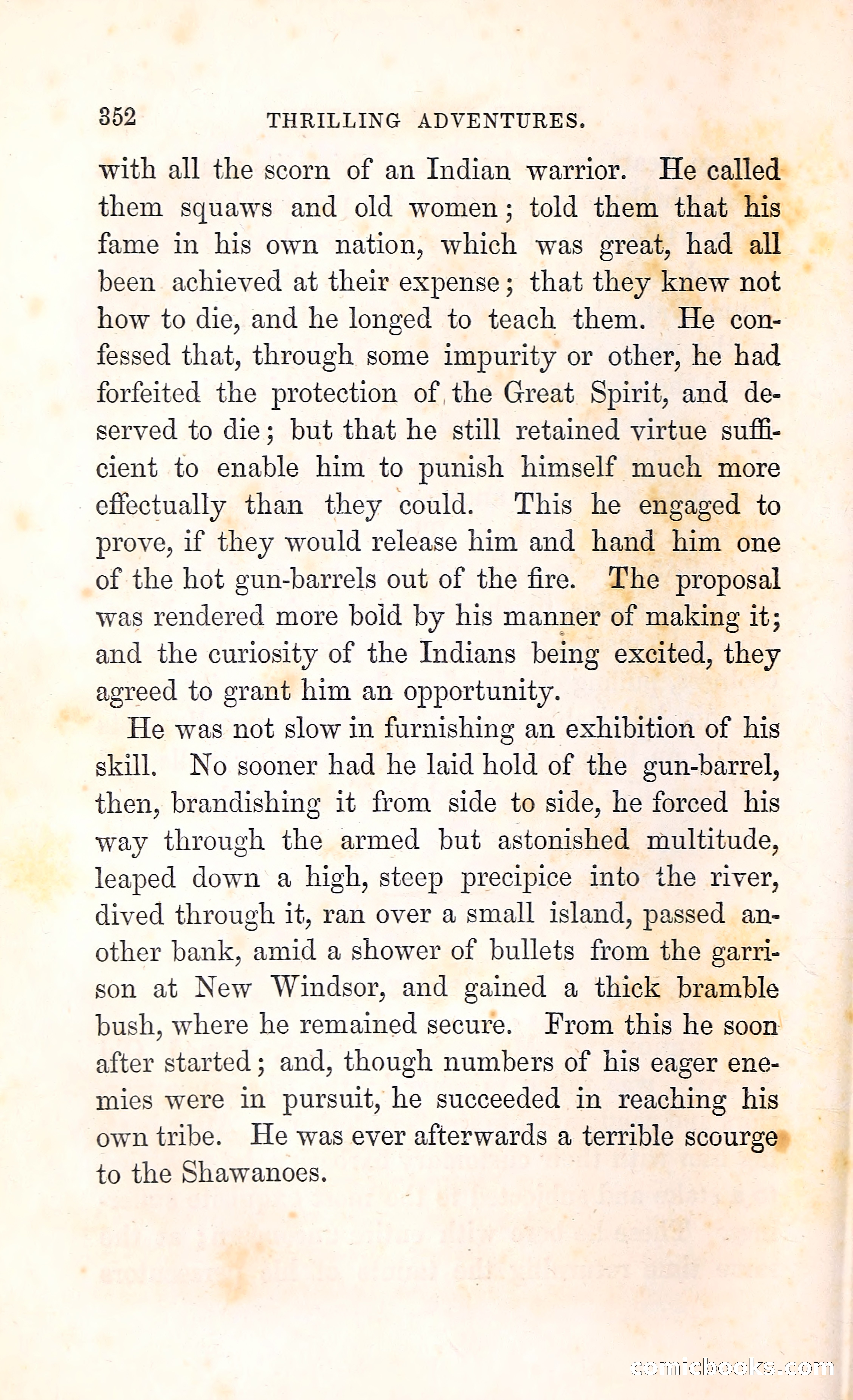 Thrilling Adventures Among the Indians — page 365 of 396