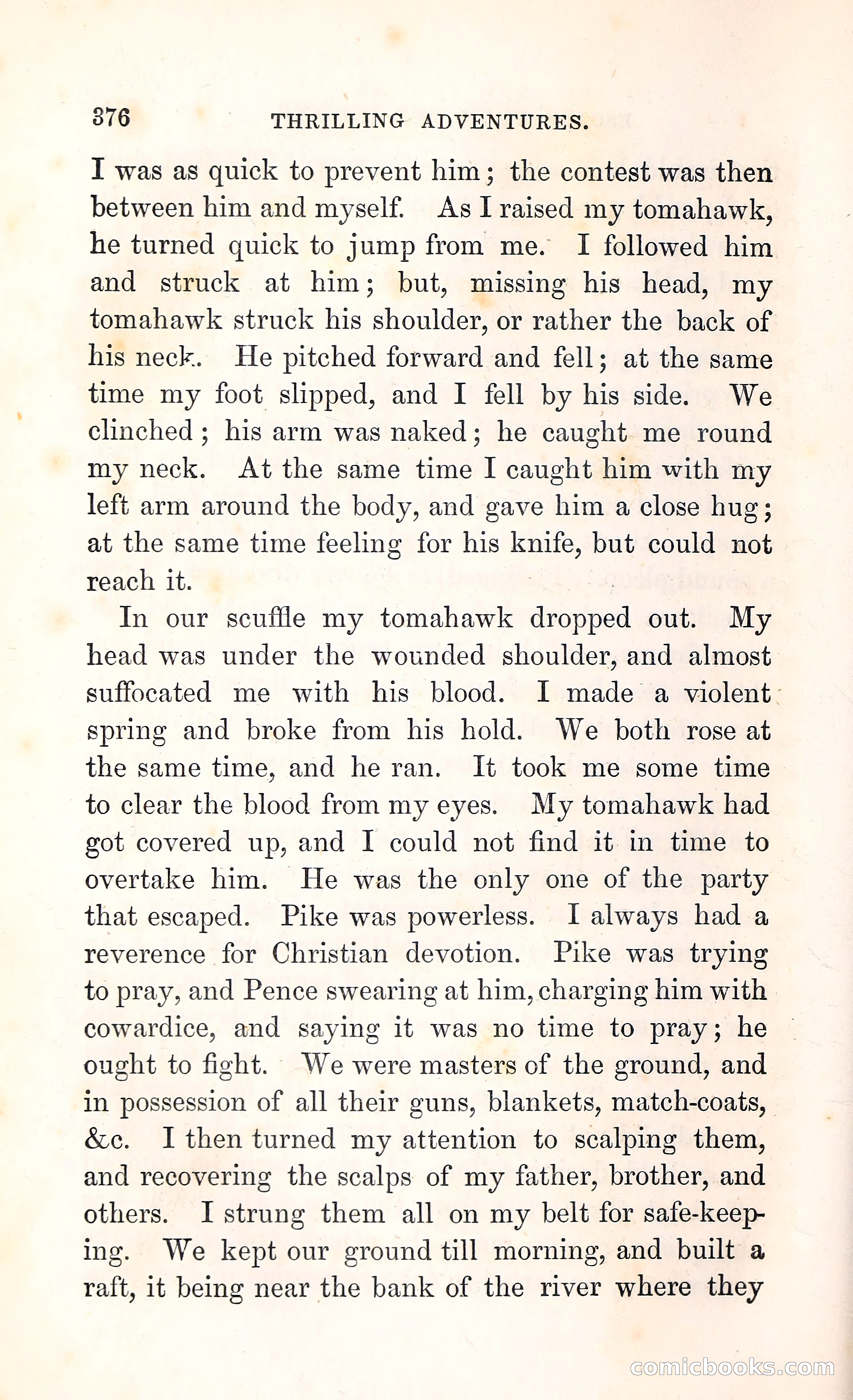 Thrilling Adventures Among the Indians — page 389 of 396