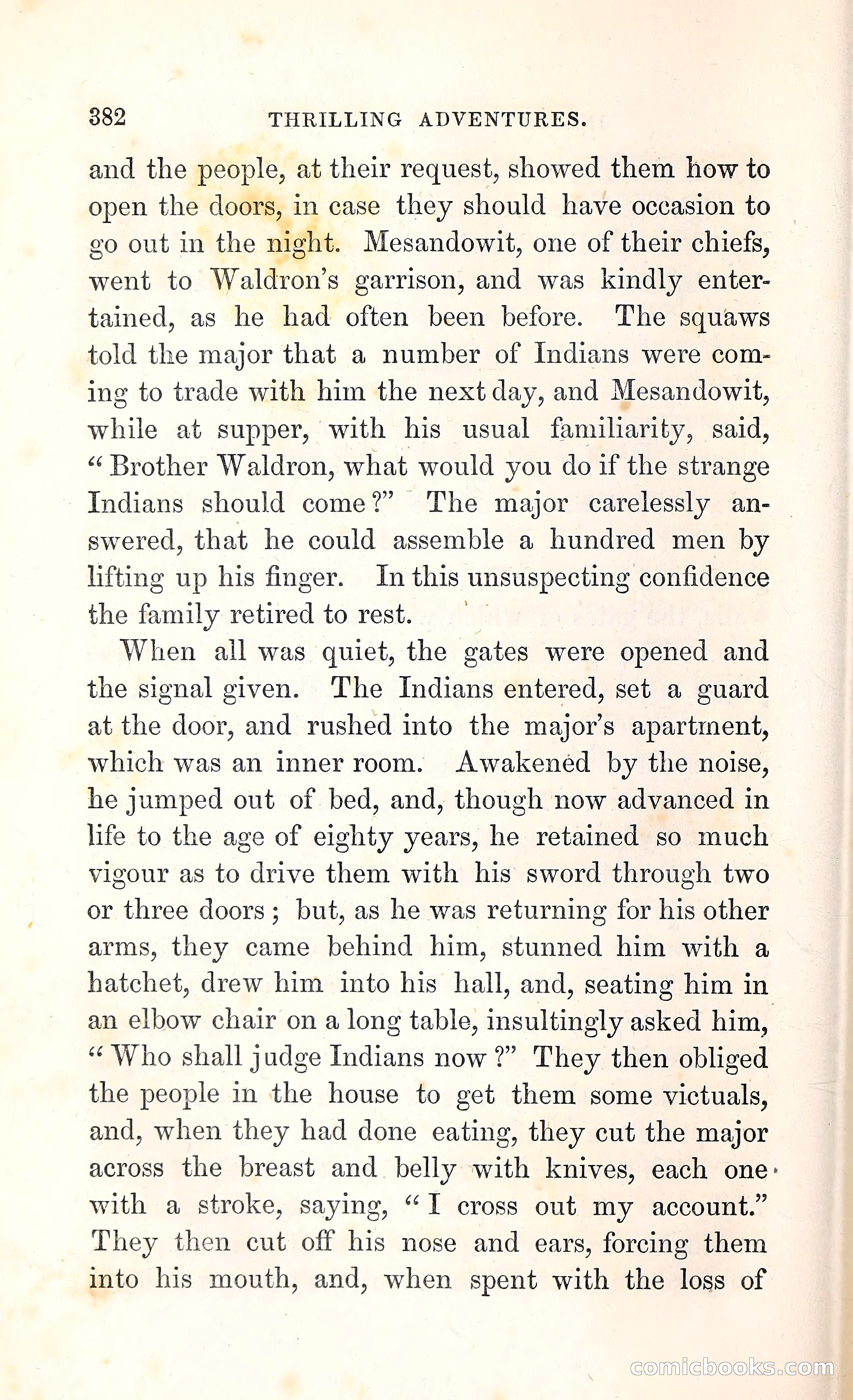 Thrilling Adventures Among the Indians — page 395 of 396