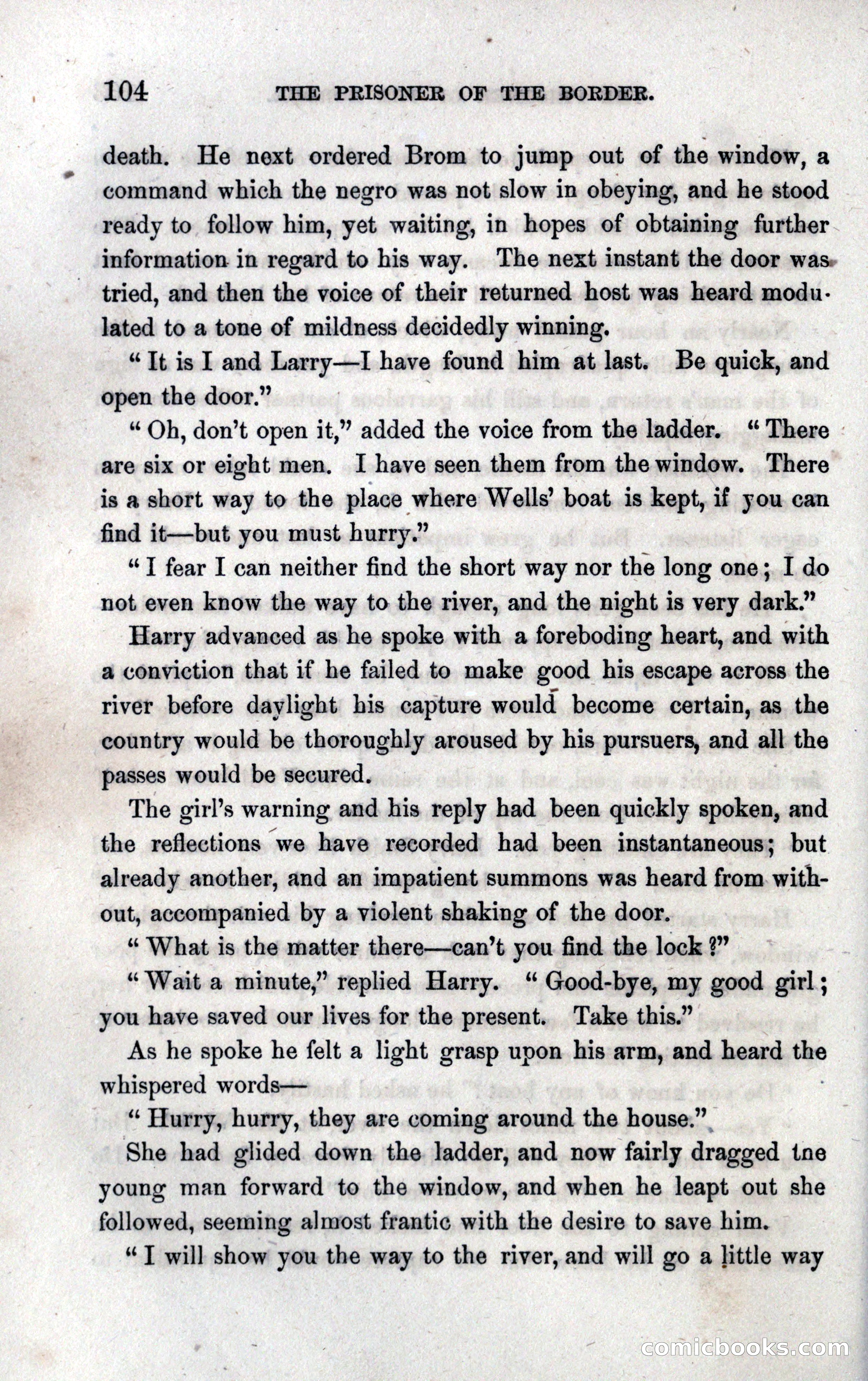 Thrilling Adventures of the Prisoner of the Border — page 116 of 393