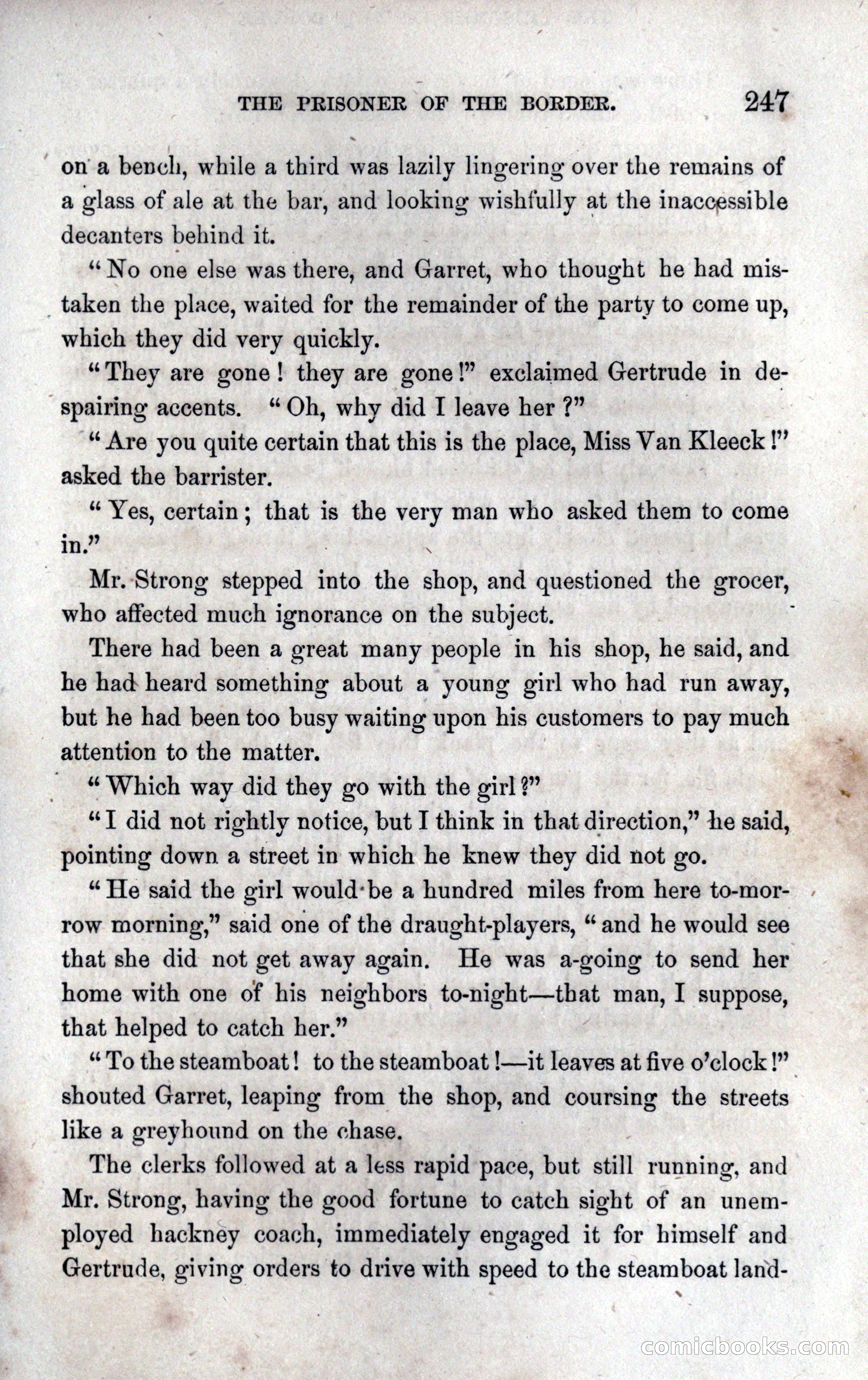 Thrilling Adventures of the Prisoner of the Border — page 261 of 393