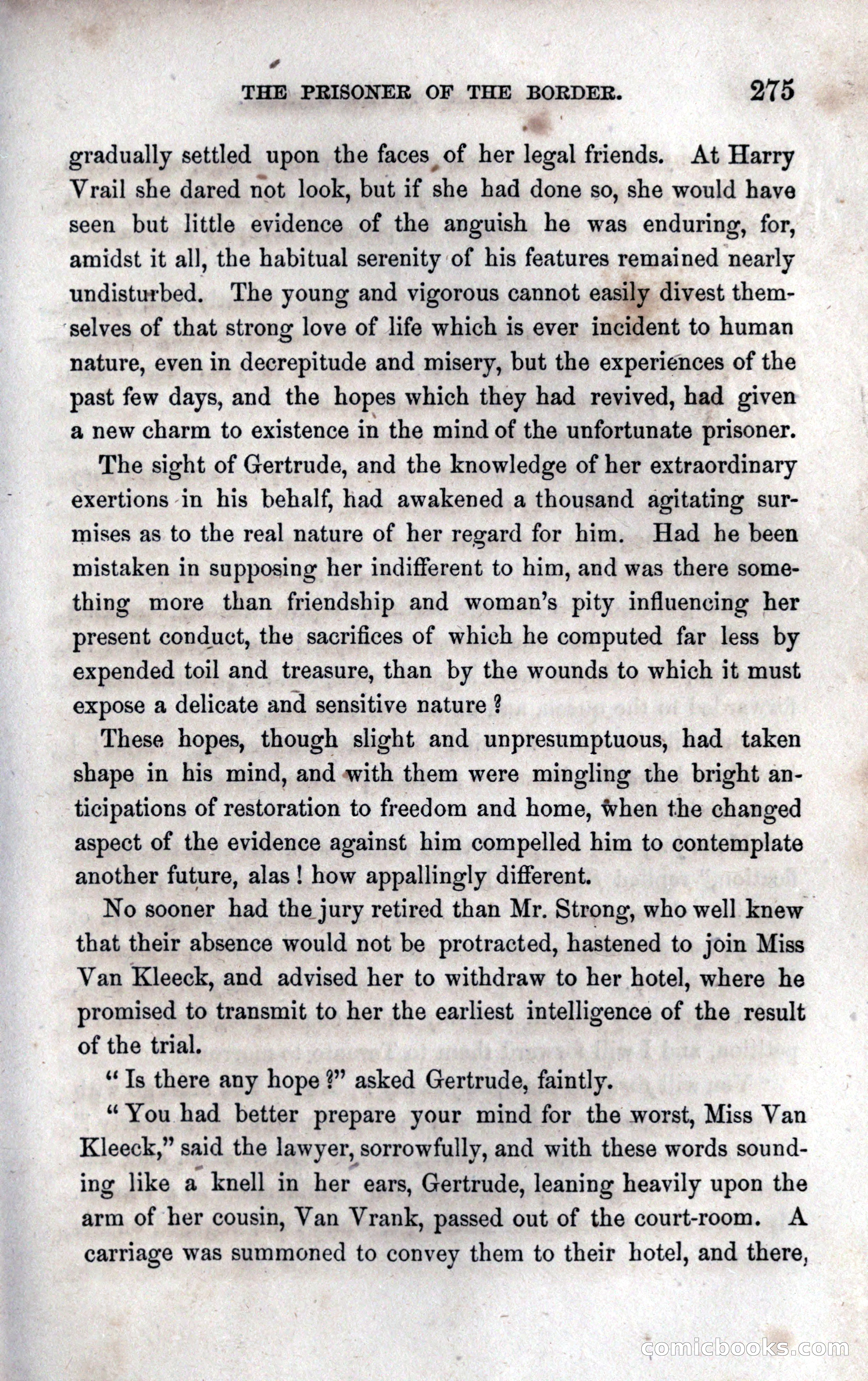 Thrilling Adventures of the Prisoner of the Border — page 289 of 393