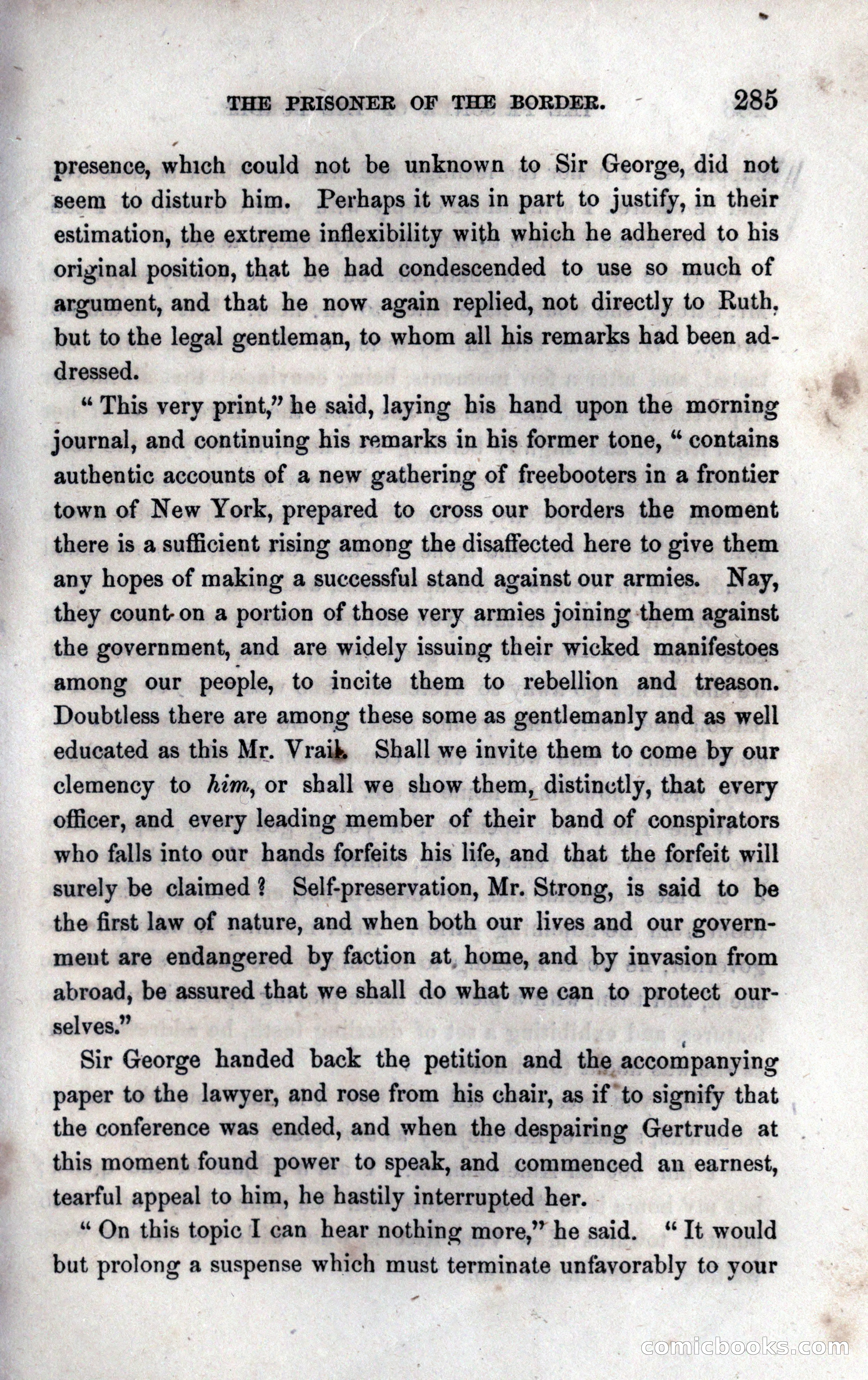 Thrilling Adventures of the Prisoner of the Border — page 299 of 393