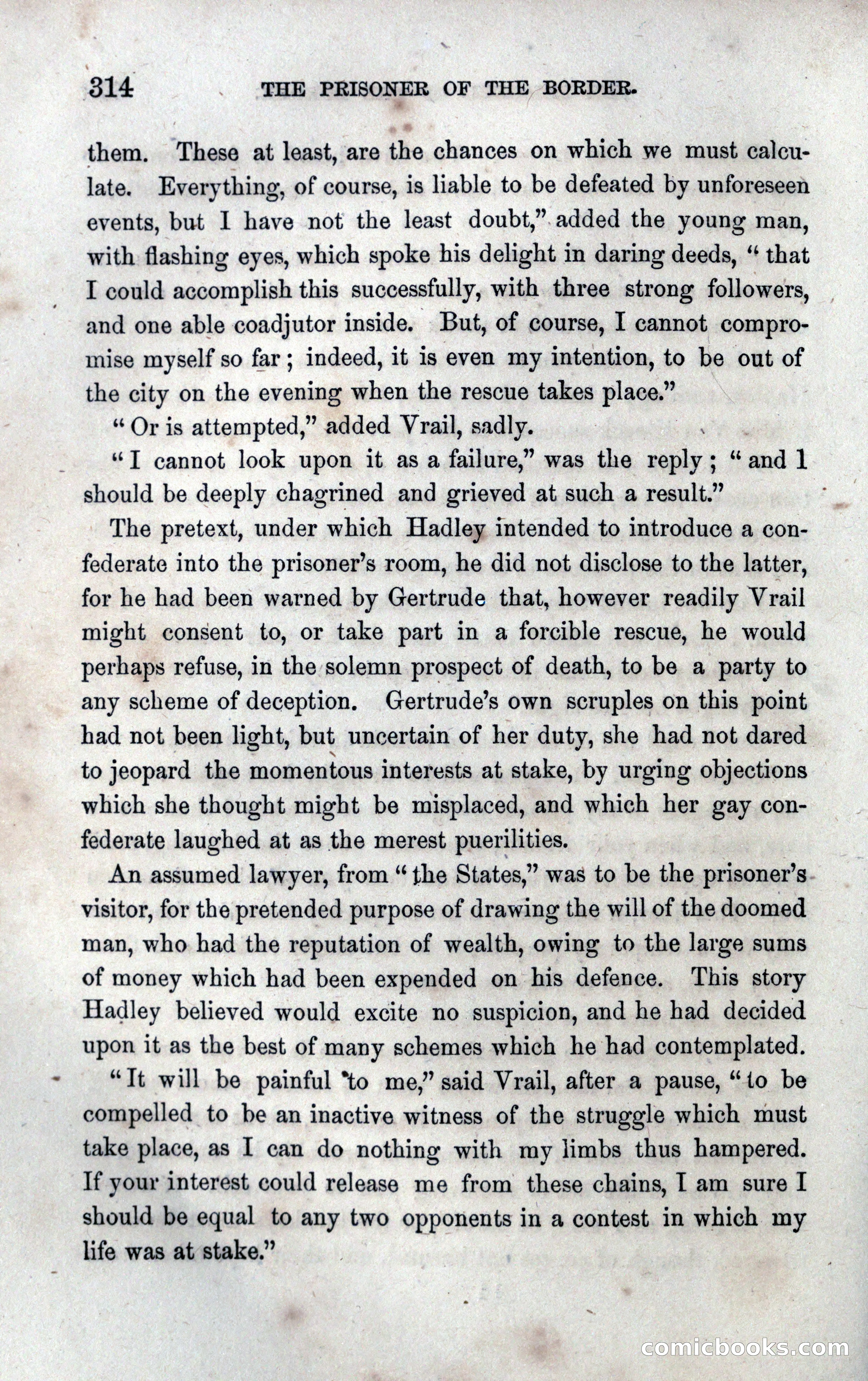 Thrilling Adventures of the Prisoner of the Border — page 328 of 393
