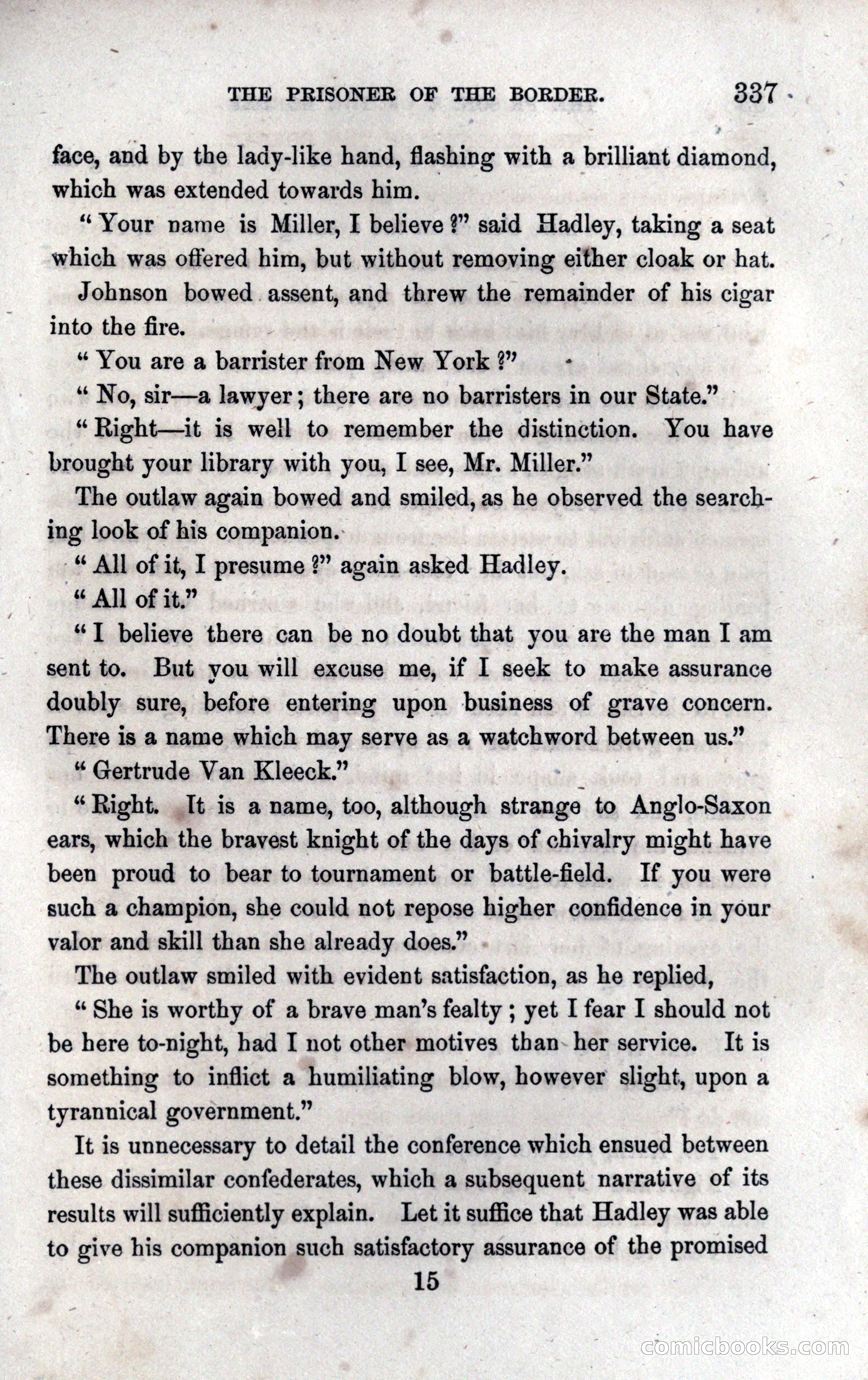 Thrilling Adventures of the Prisoner of the Border — page 351 of 393