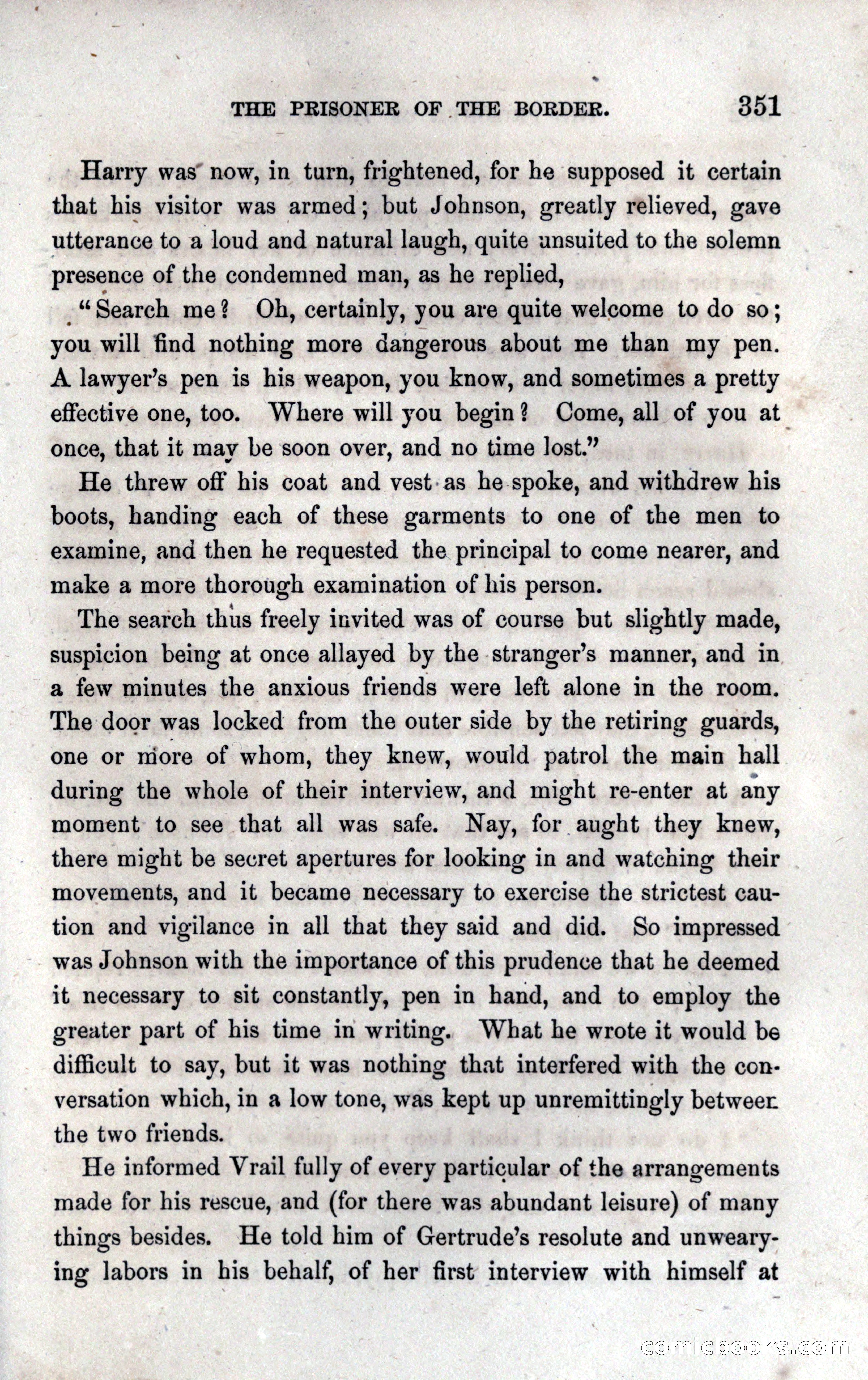 Thrilling Adventures of the Prisoner of the Border — page 365 of 393