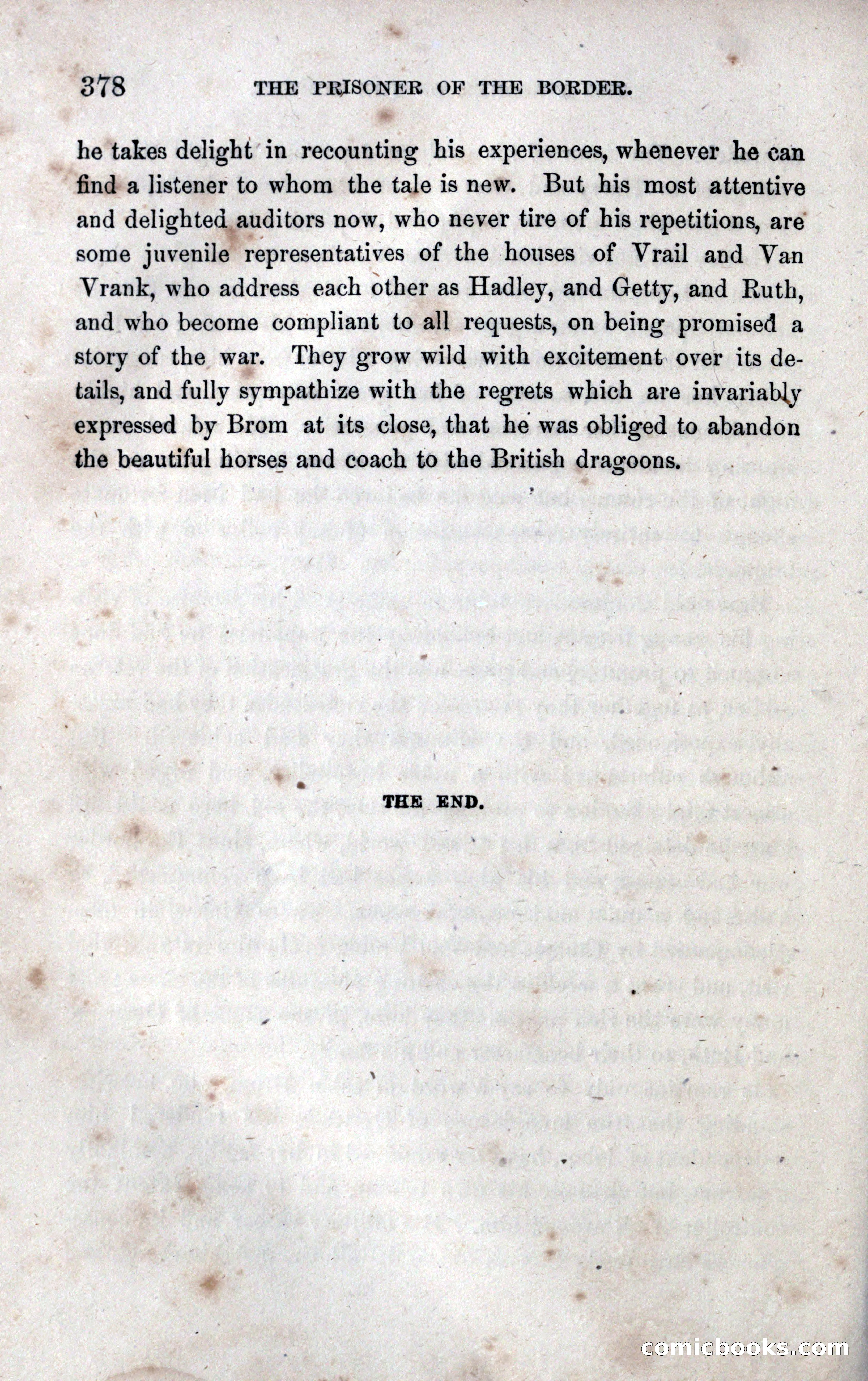 Thrilling Adventures of the Prisoner of the Border — page 394 of 393