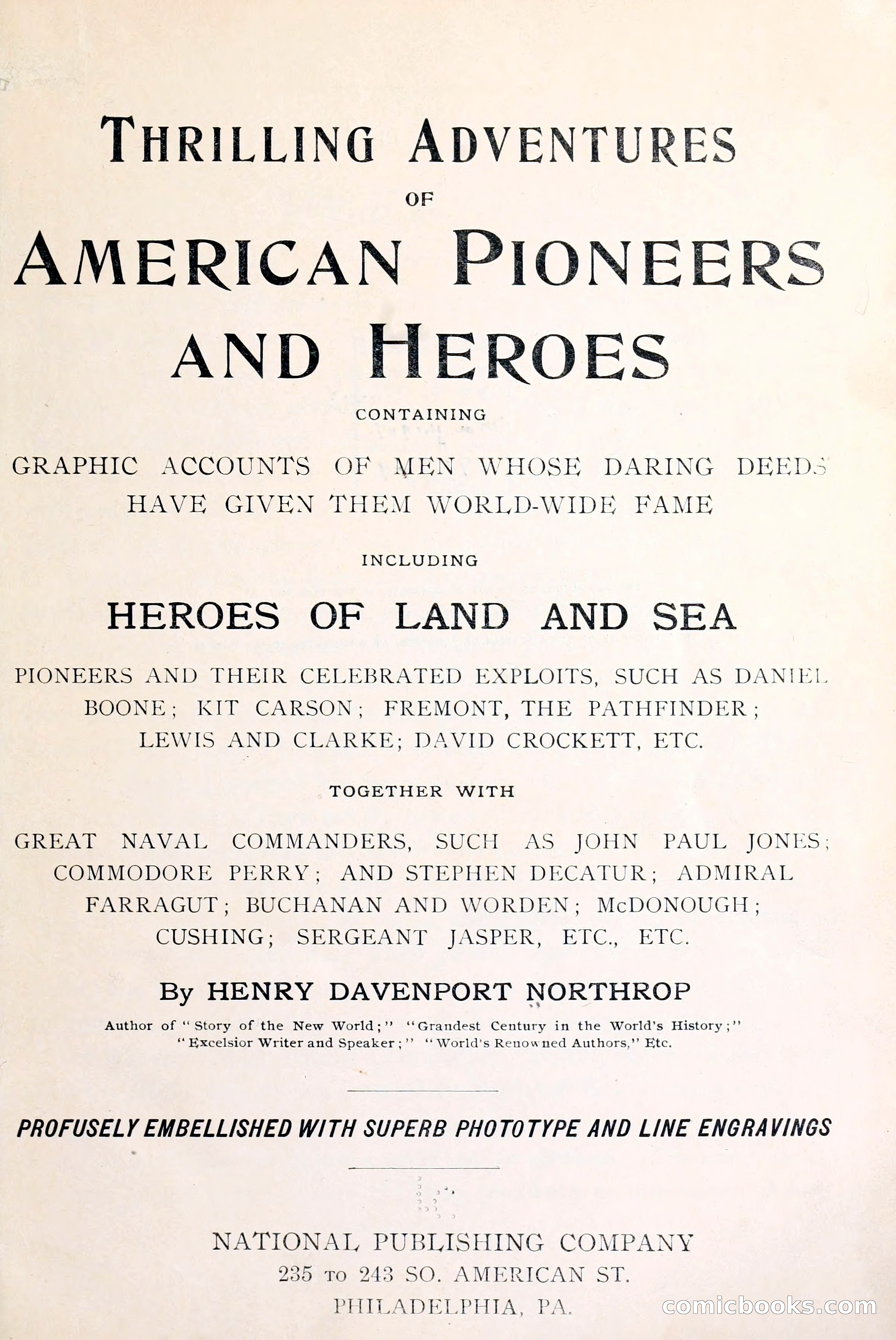 Thrilling Adventures of American Pioneers and Heroes — page 10 of 278