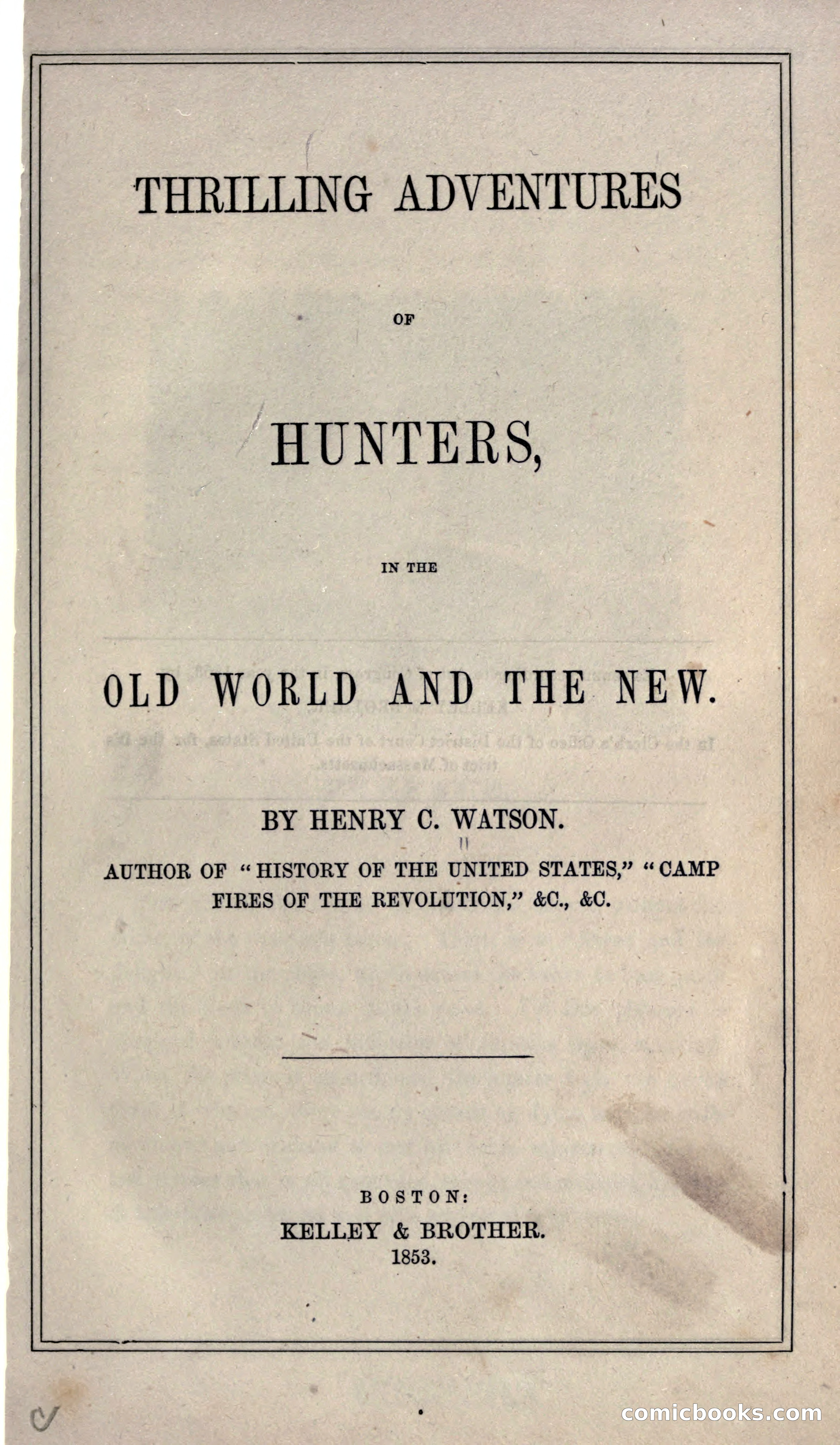 Thrilling Adventures of Hunters, in the Old World and the New — page 13 of 399