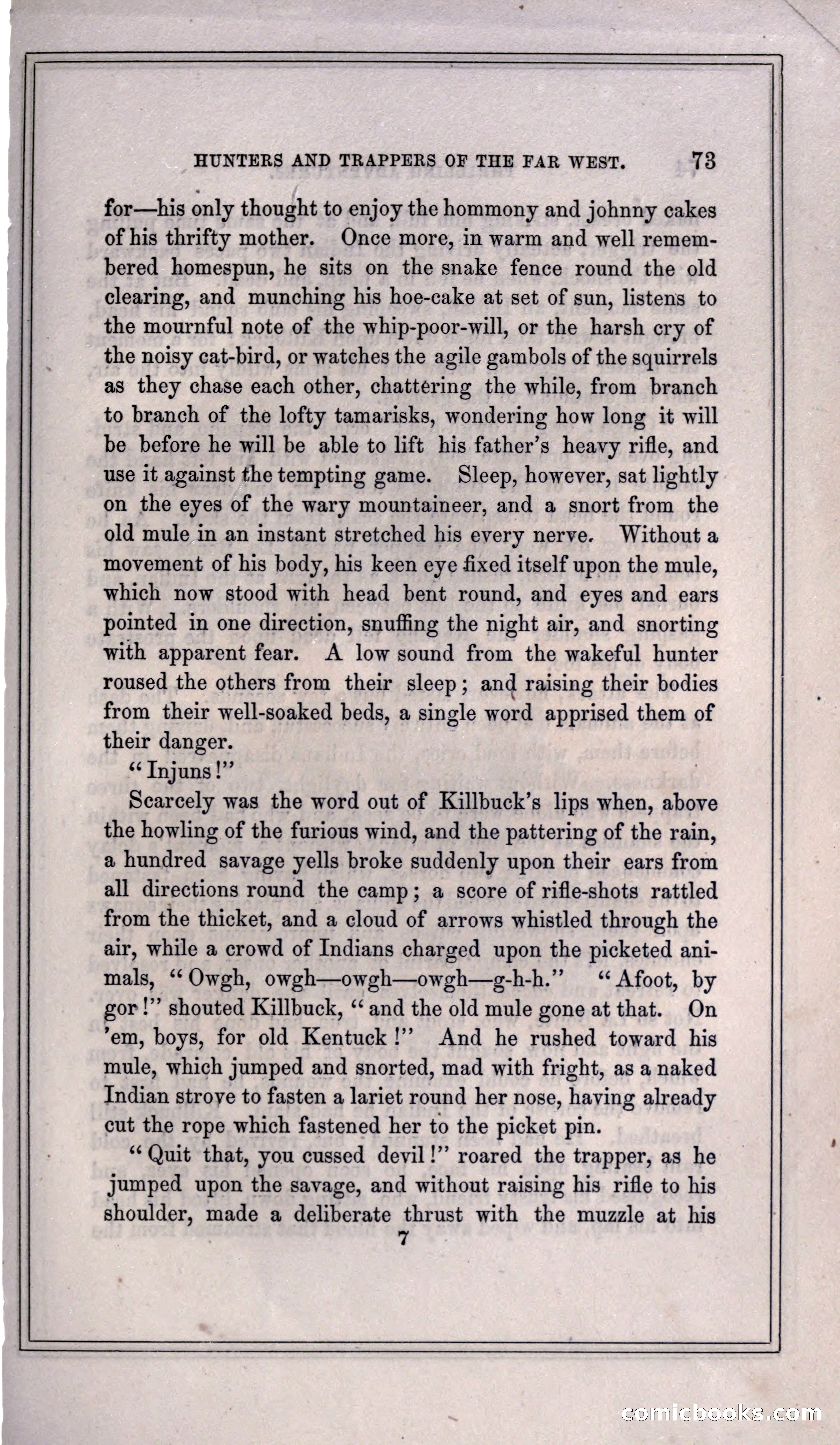 Thrilling Adventures of Hunters, in the Old World and the New — page 85 of 399