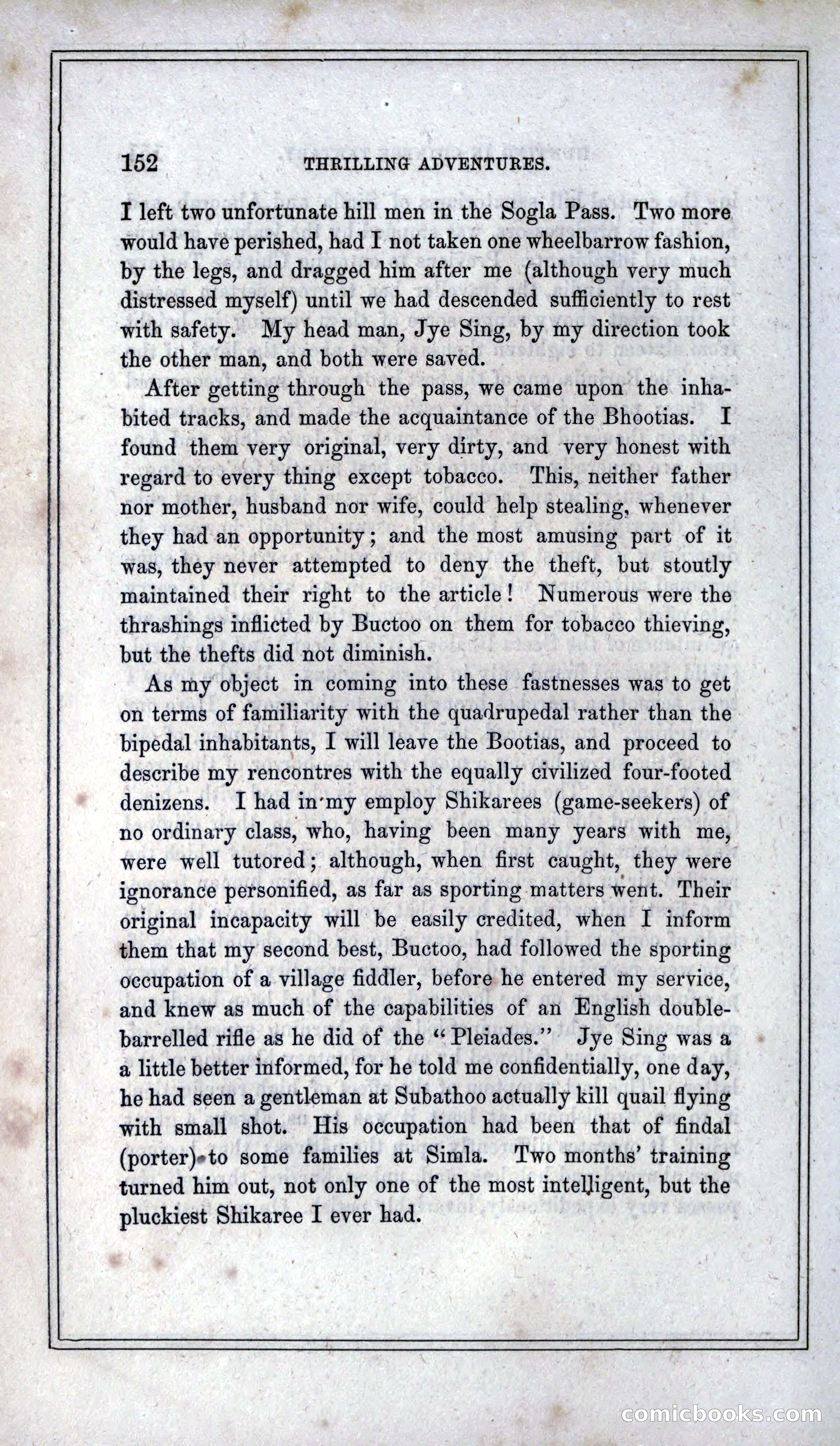 Thrilling Adventures of Hunters, in the Old World and the New — page 164 of 399