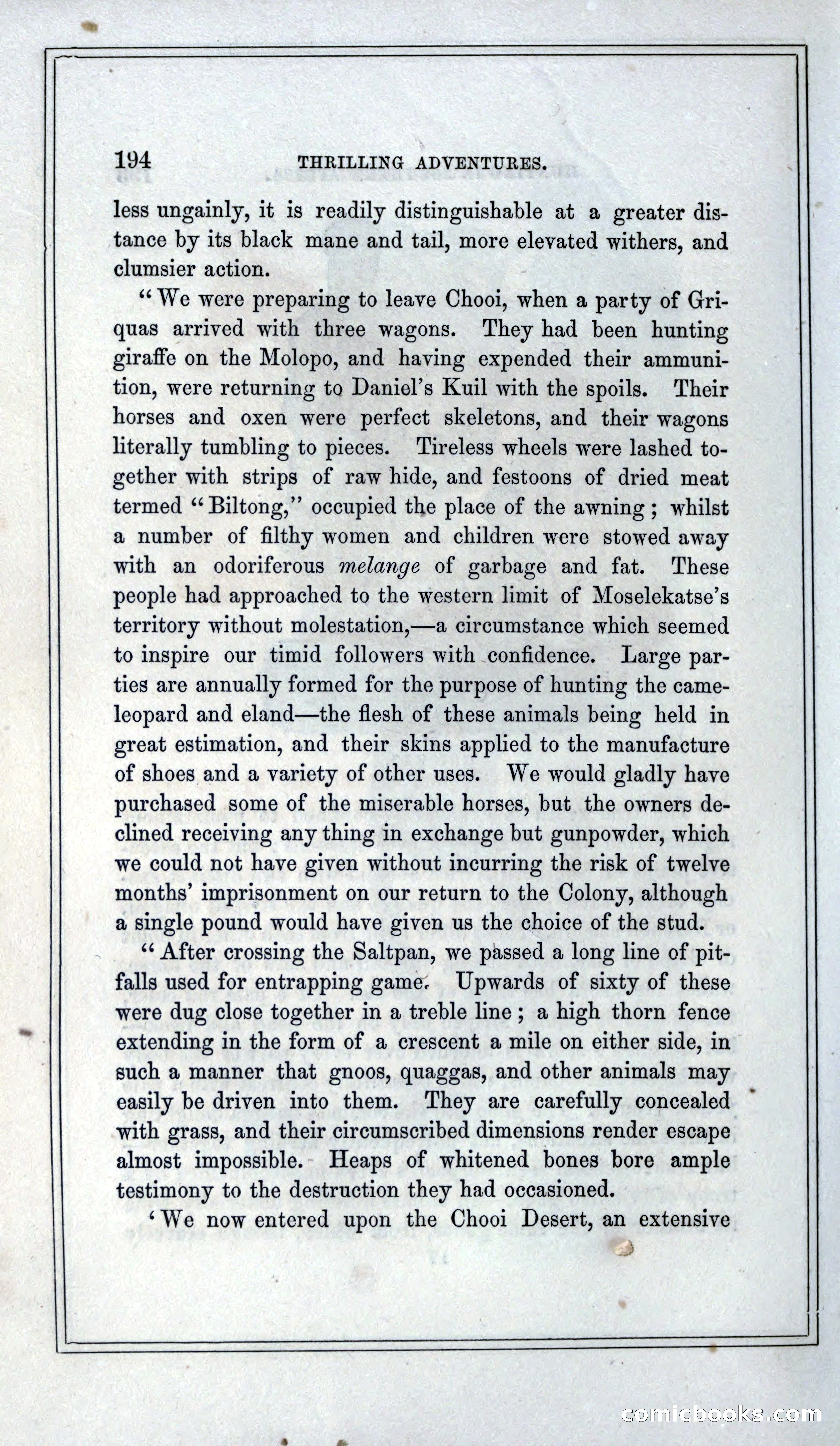 Thrilling Adventures of Hunters, in the Old World and the New — page 208 of 399