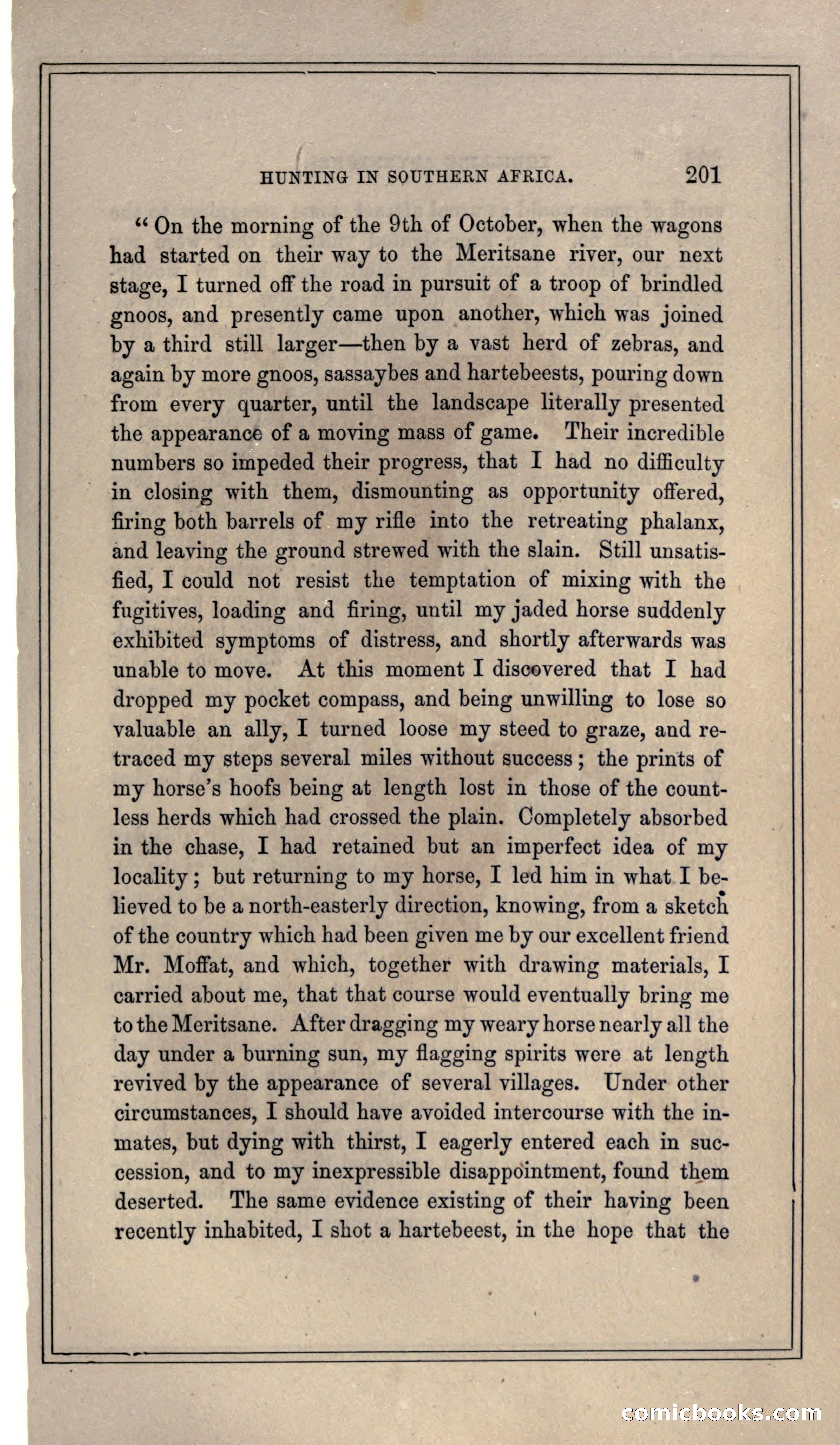Thrilling Adventures of Hunters, in the Old World and the New — page 217 of 399