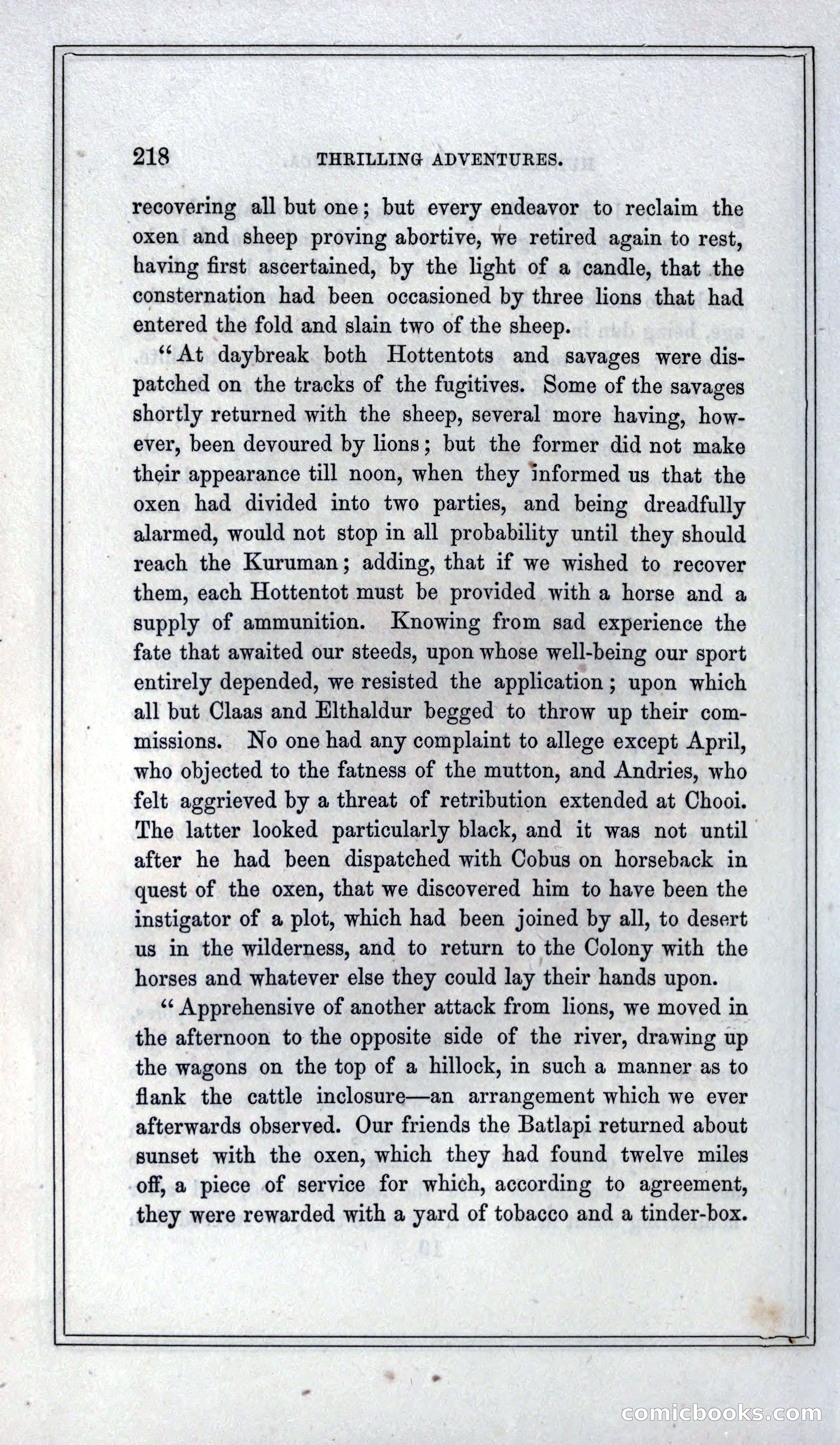 Thrilling Adventures of Hunters, in the Old World and the New — page 234 of 399