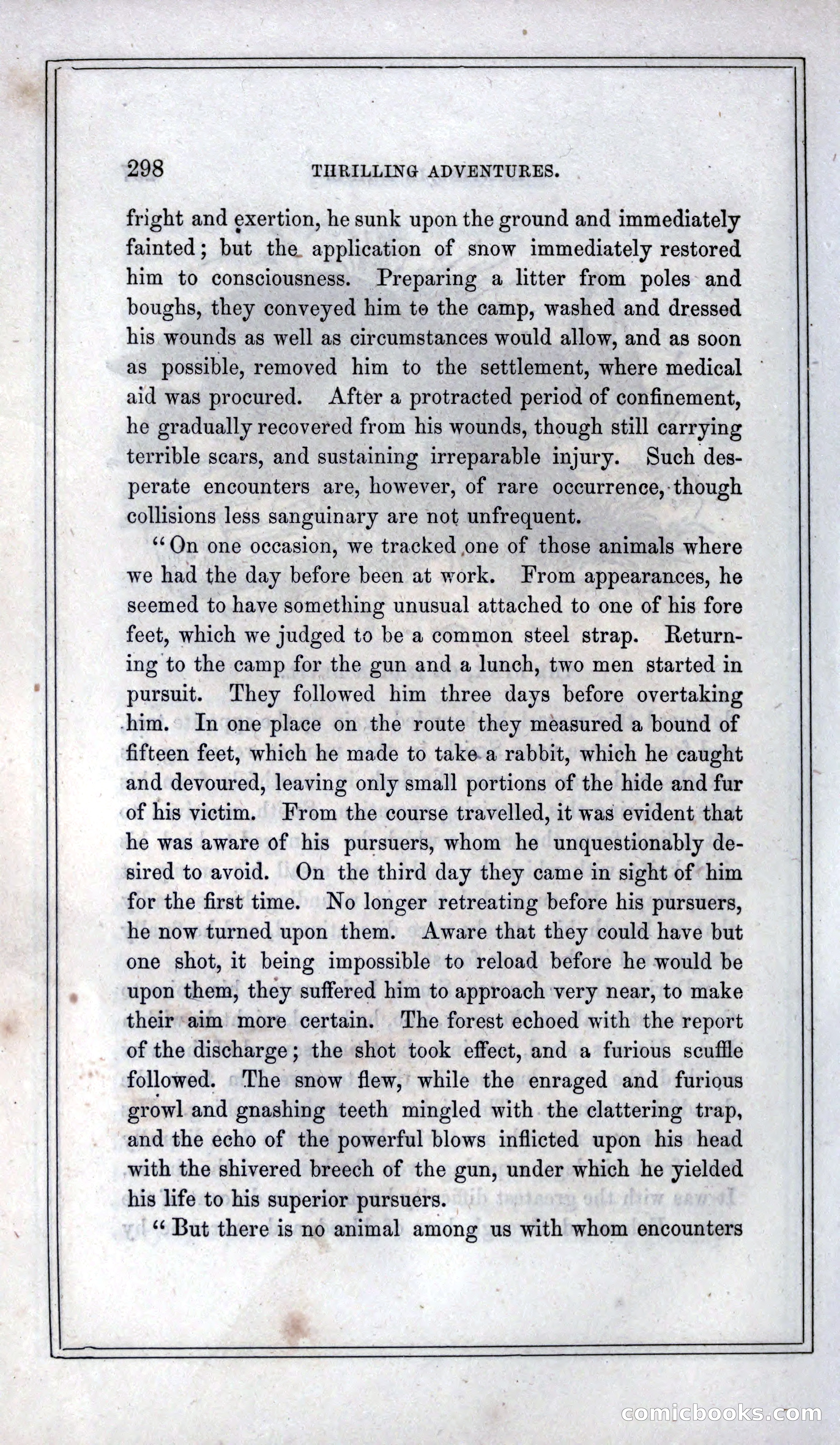 Thrilling Adventures of Hunters, in the Old World and the New — page 316 of 399