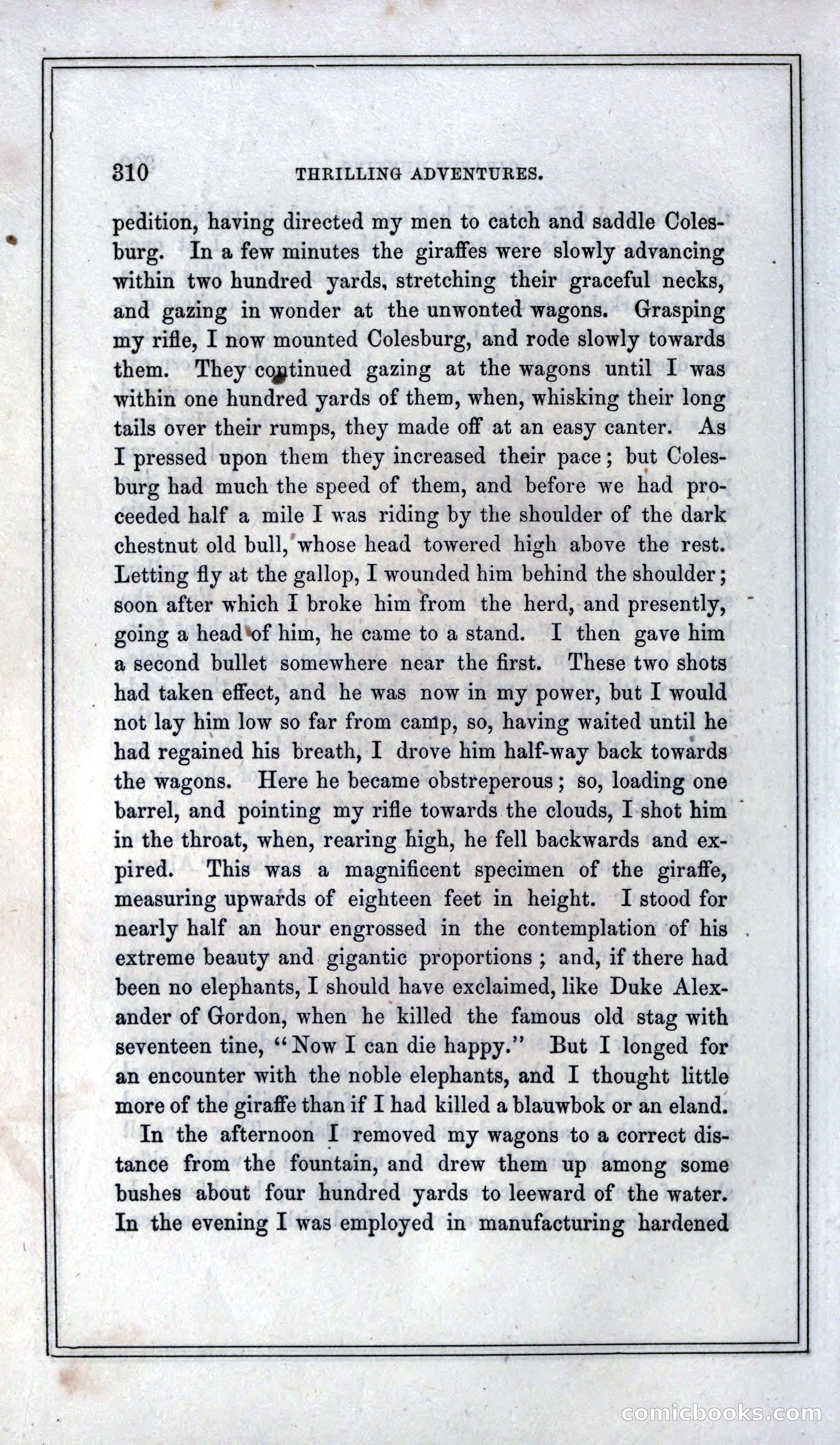 Thrilling Adventures of Hunters, in the Old World and the New — page 328 of 399