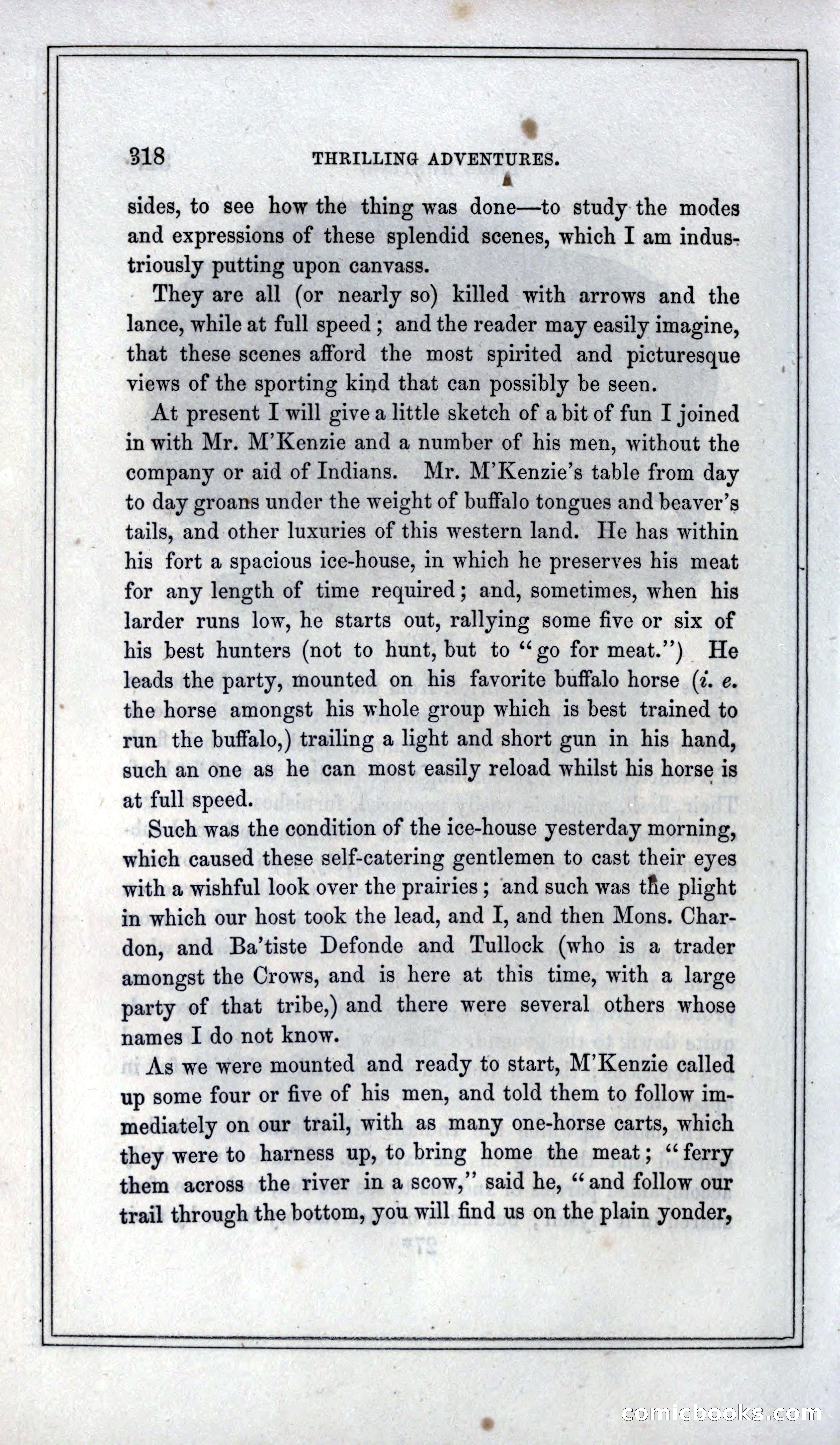 Thrilling Adventures of Hunters, in the Old World and the New — page 336 of 399