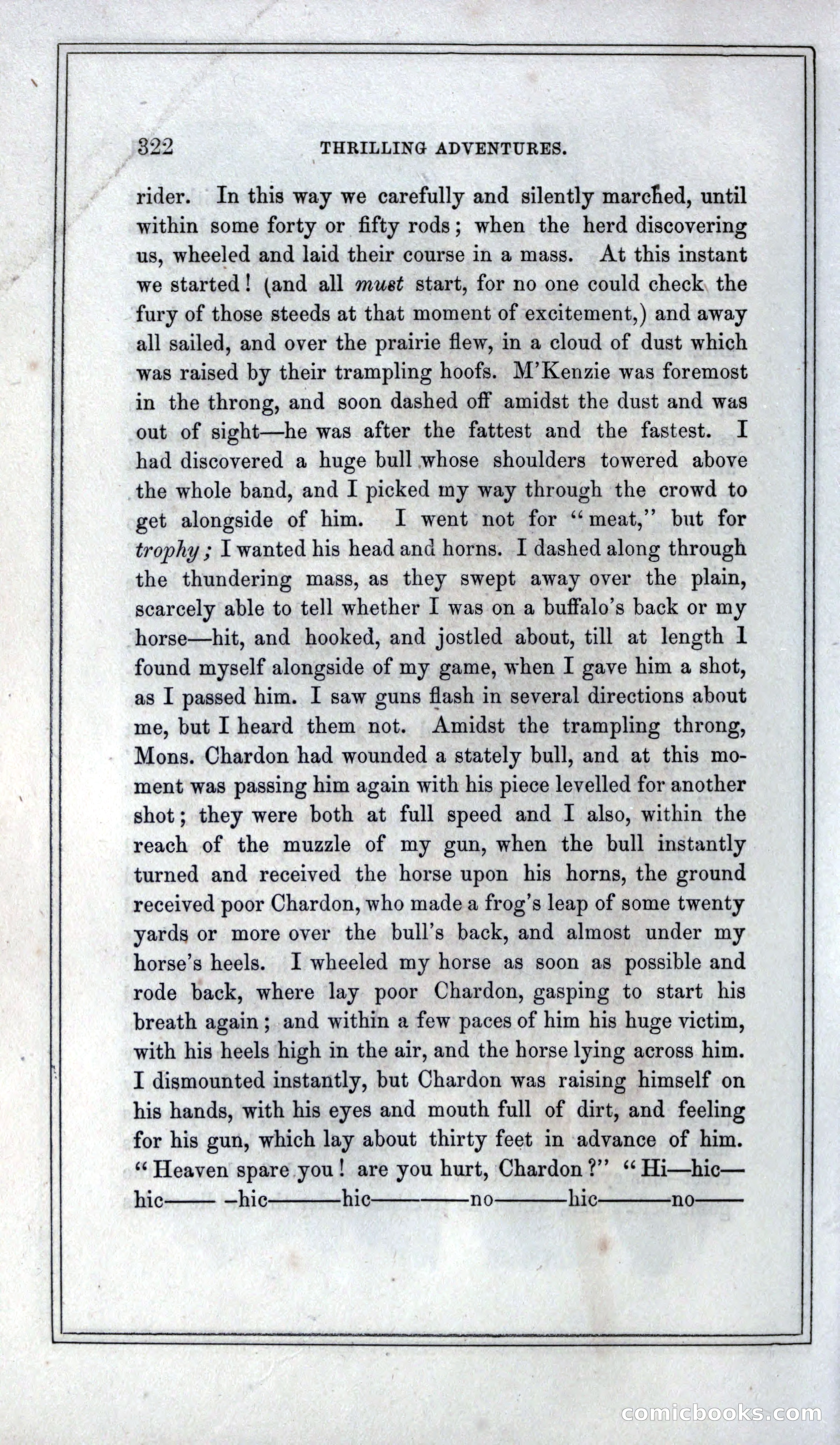 Thrilling Adventures of Hunters, in the Old World and the New — page 340 of 399