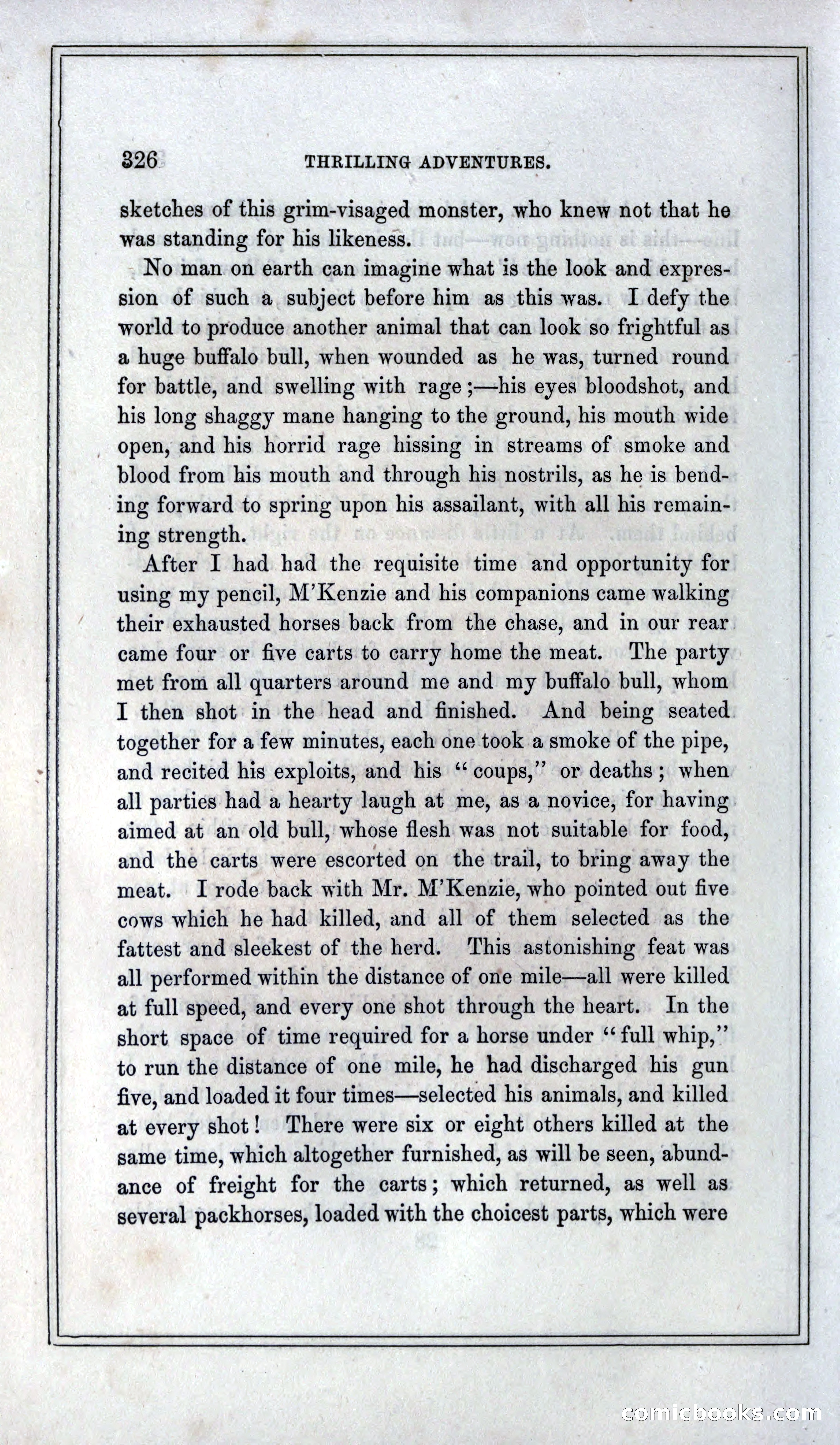 Thrilling Adventures of Hunters, in the Old World and the New — page 344 of 399