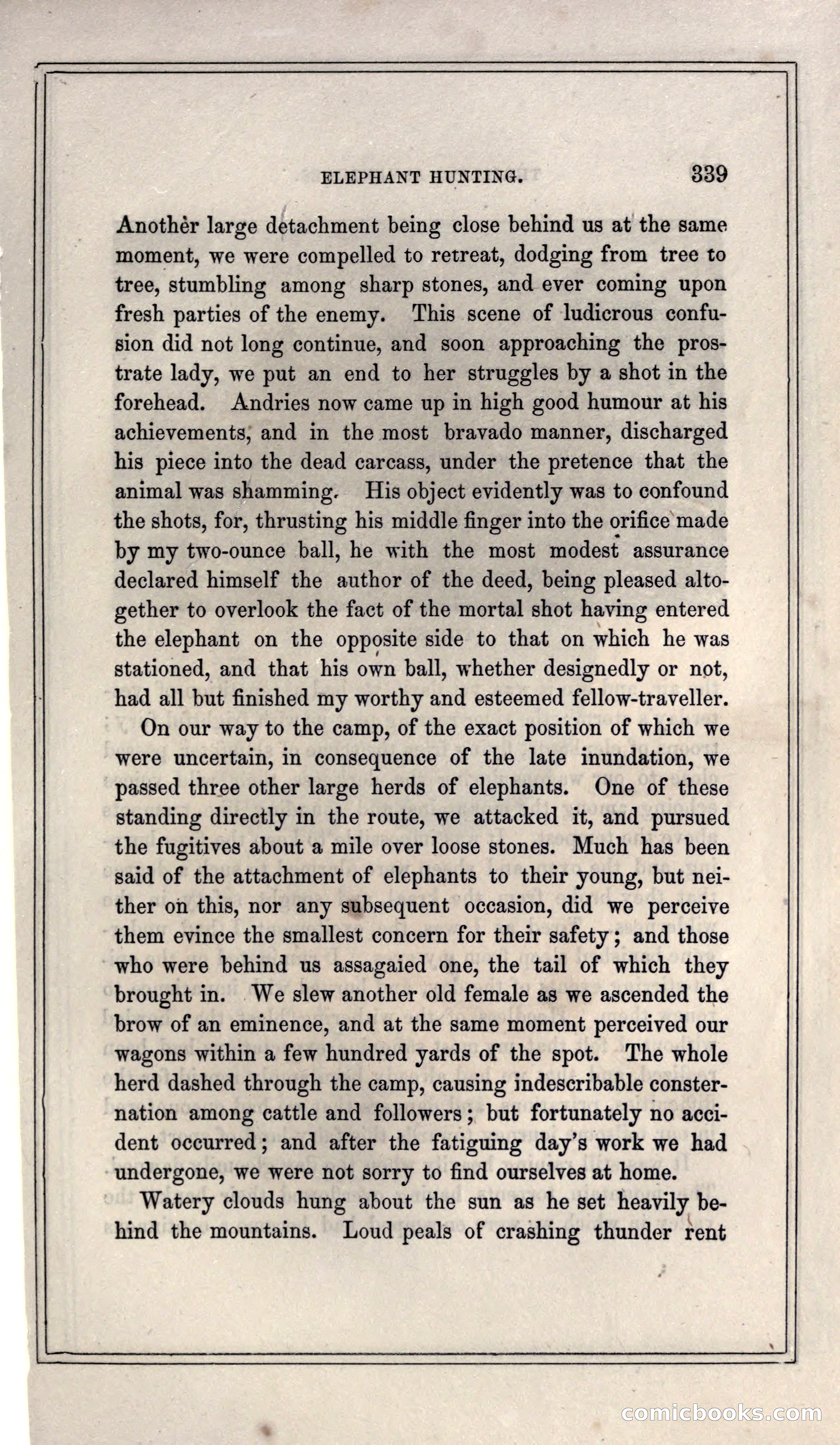 Thrilling Adventures of Hunters, in the Old World and the New — page 359 of 399