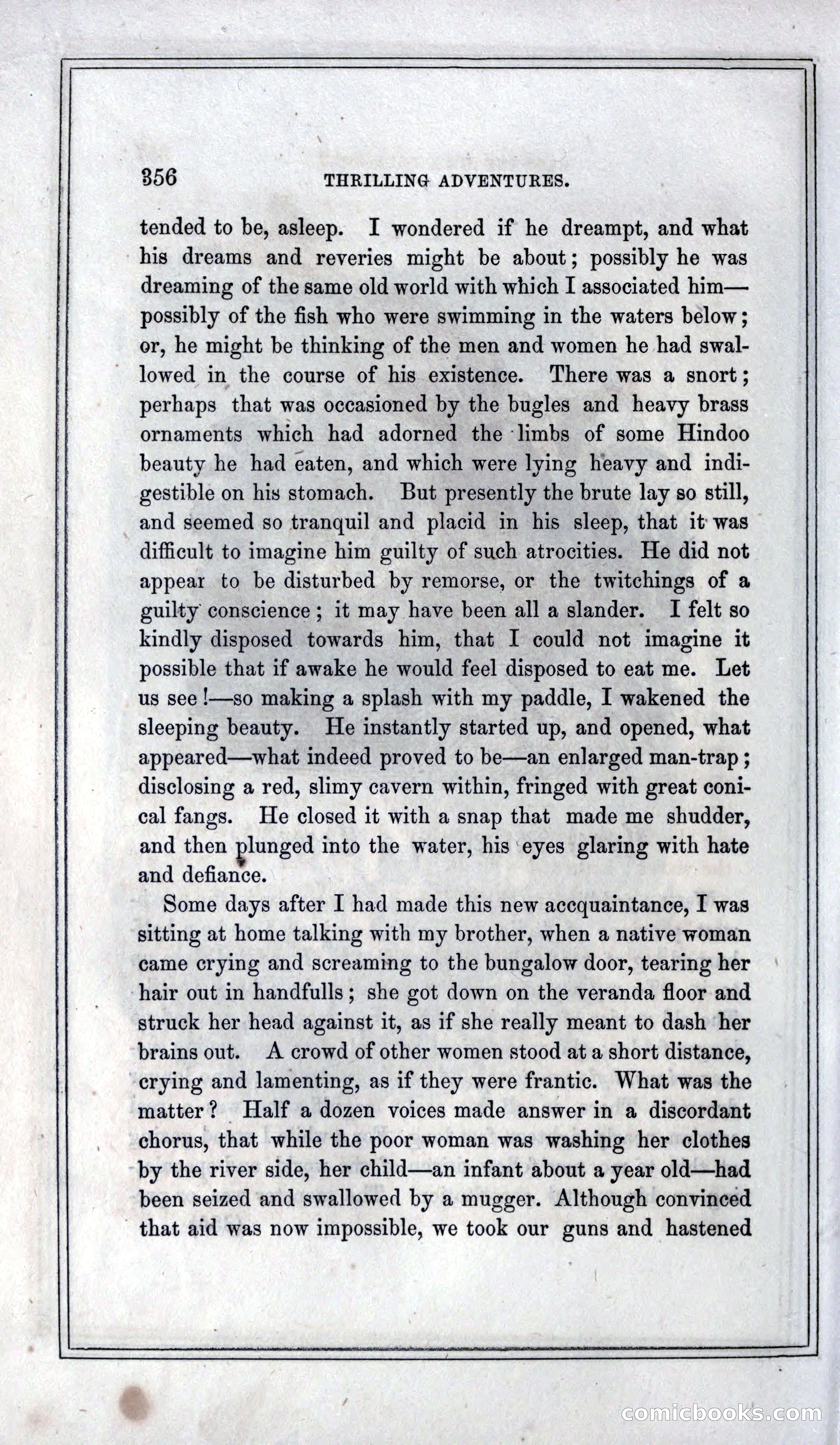 Thrilling Adventures of Hunters, in the Old World and the New — page 376 of 399