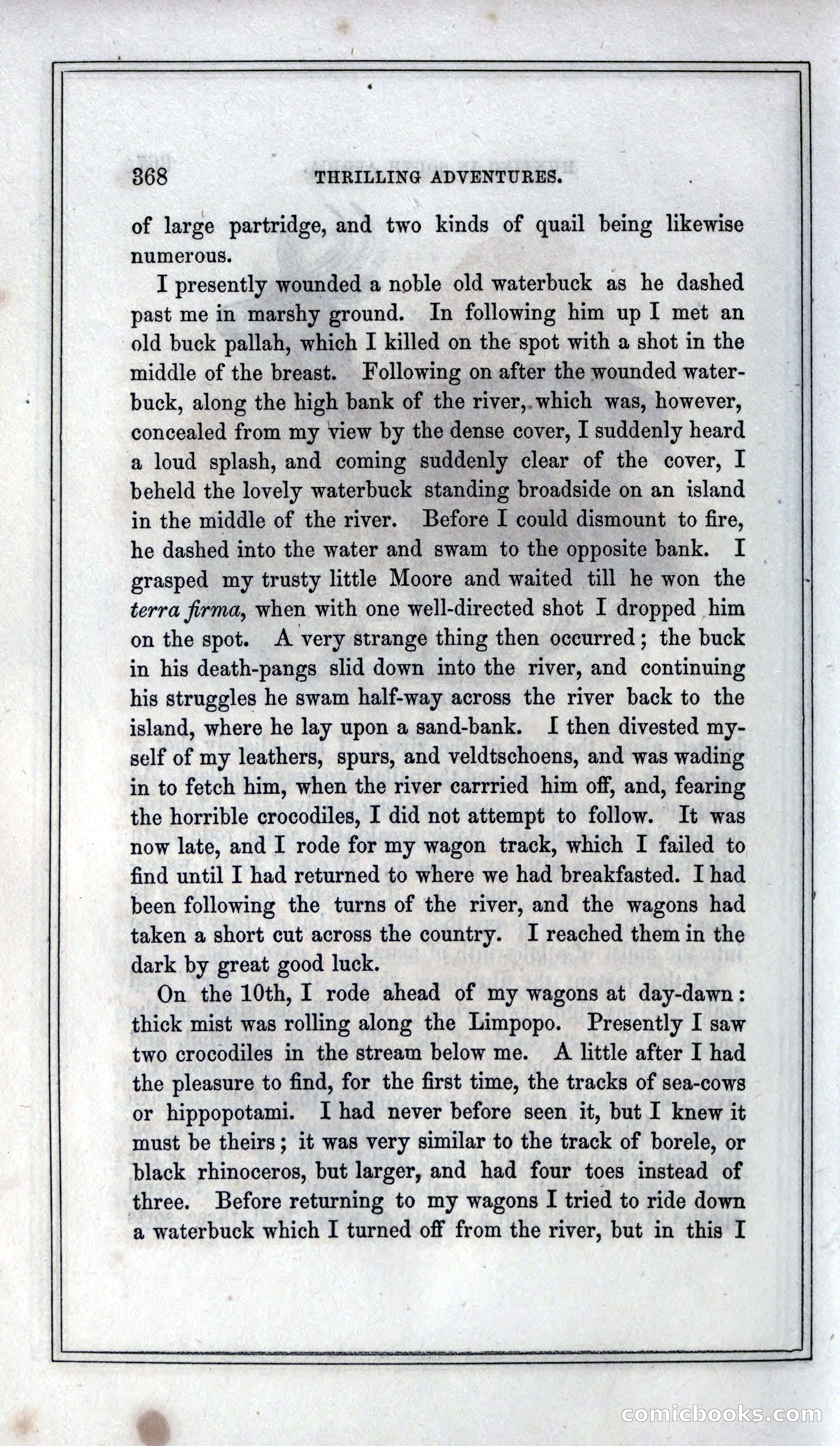 Thrilling Adventures of Hunters, in the Old World and the New — page 388 of 399