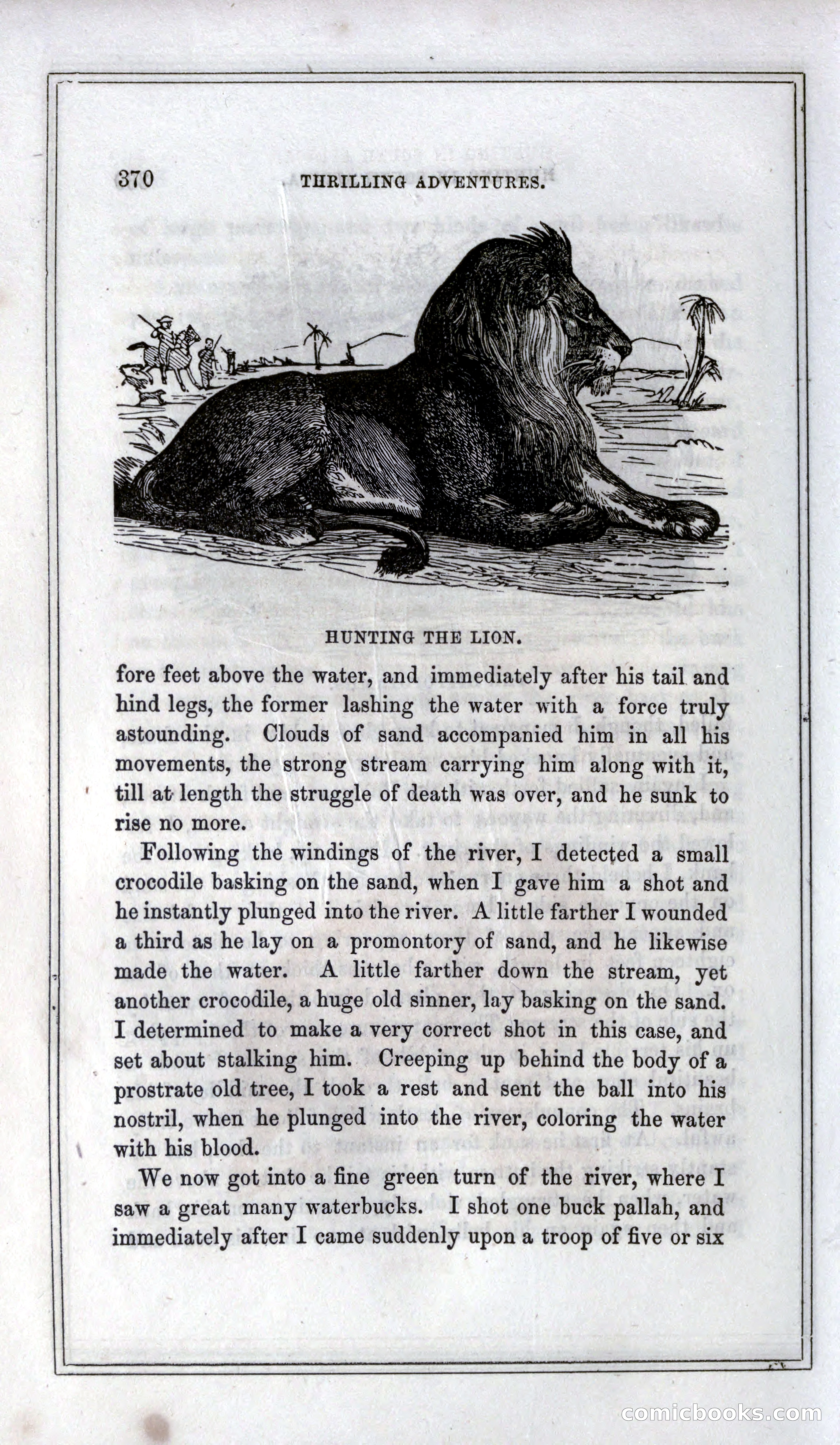 Thrilling Adventures of Hunters, in the Old World and the New — page 390 of 399