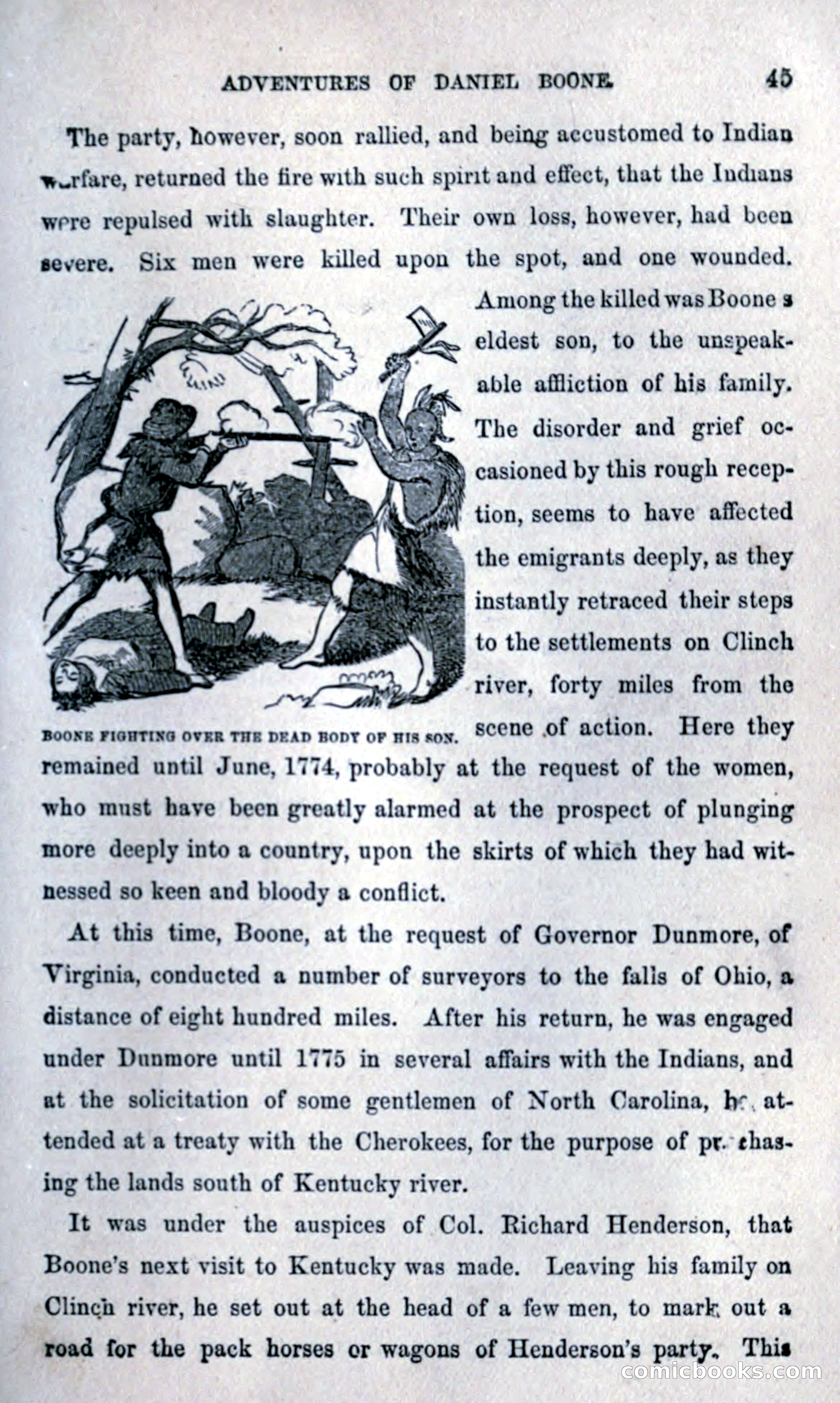Thrilling Adventures Among the Early Settlers — page 53 of 393