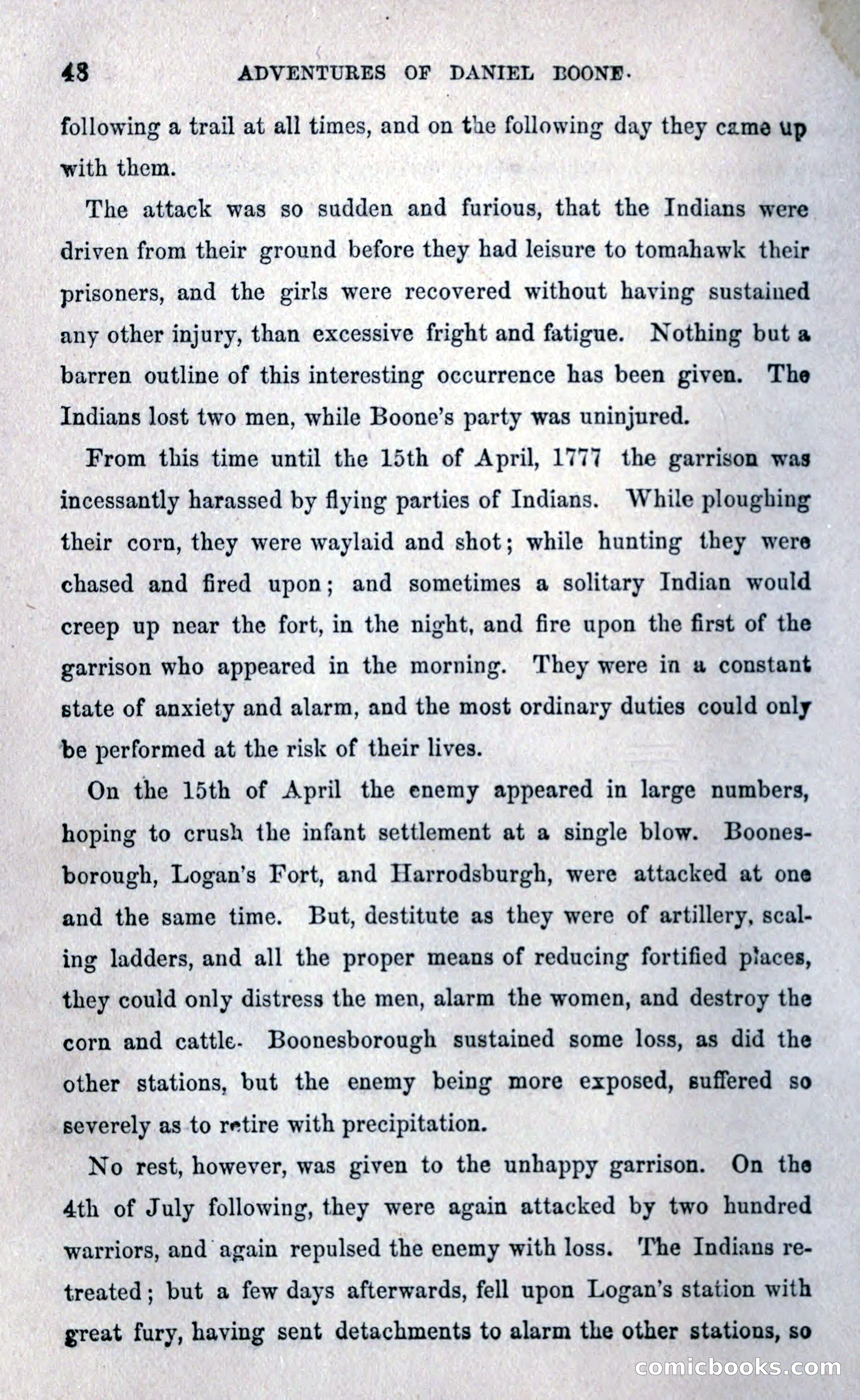 Thrilling Adventures Among the Early Settlers — page 56 of 393