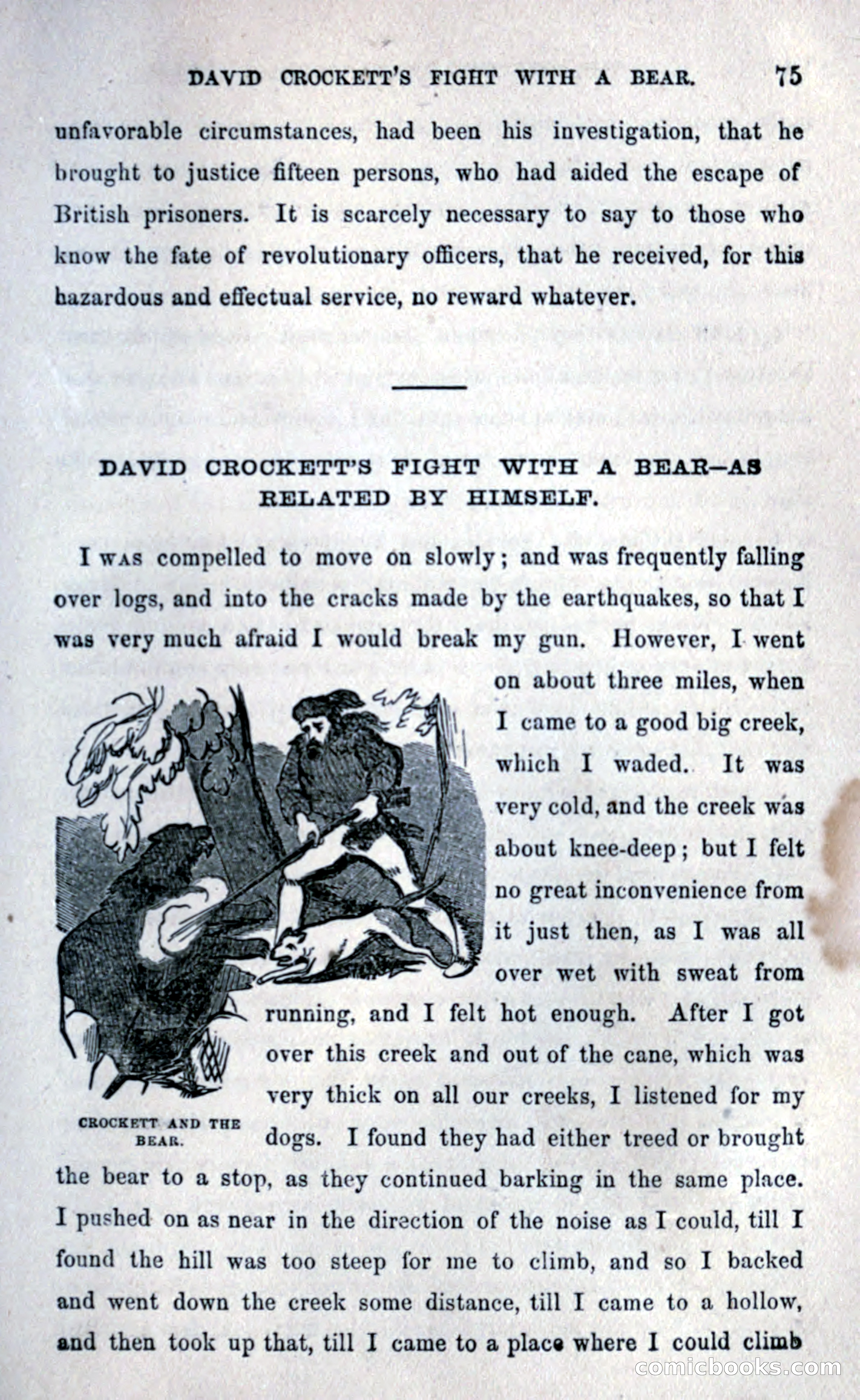 Thrilling Adventures Among the Early Settlers — page 83 of 393